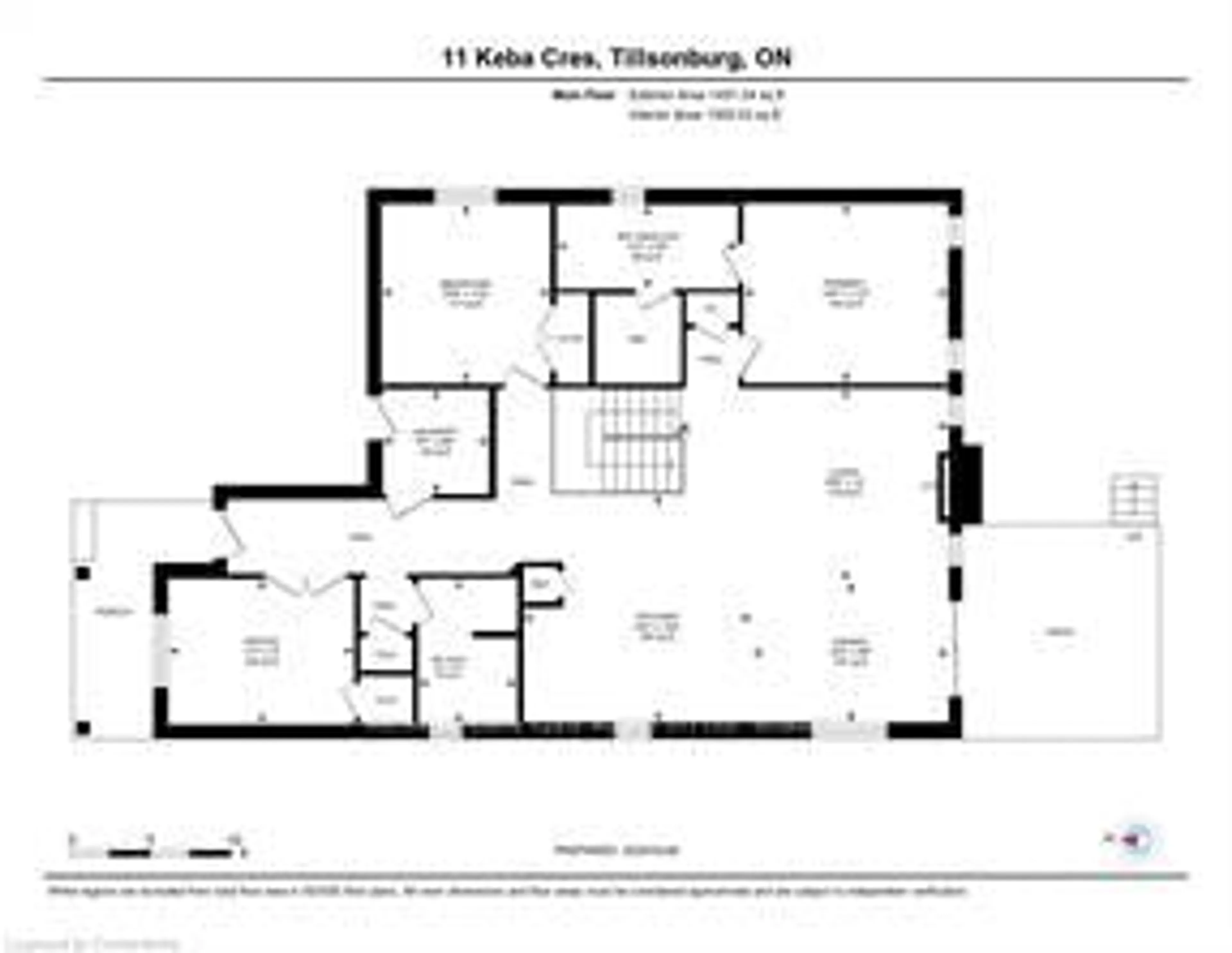 Floor plan for 11 Keba Cres, Tillsonburg Ontario N4G 0K6