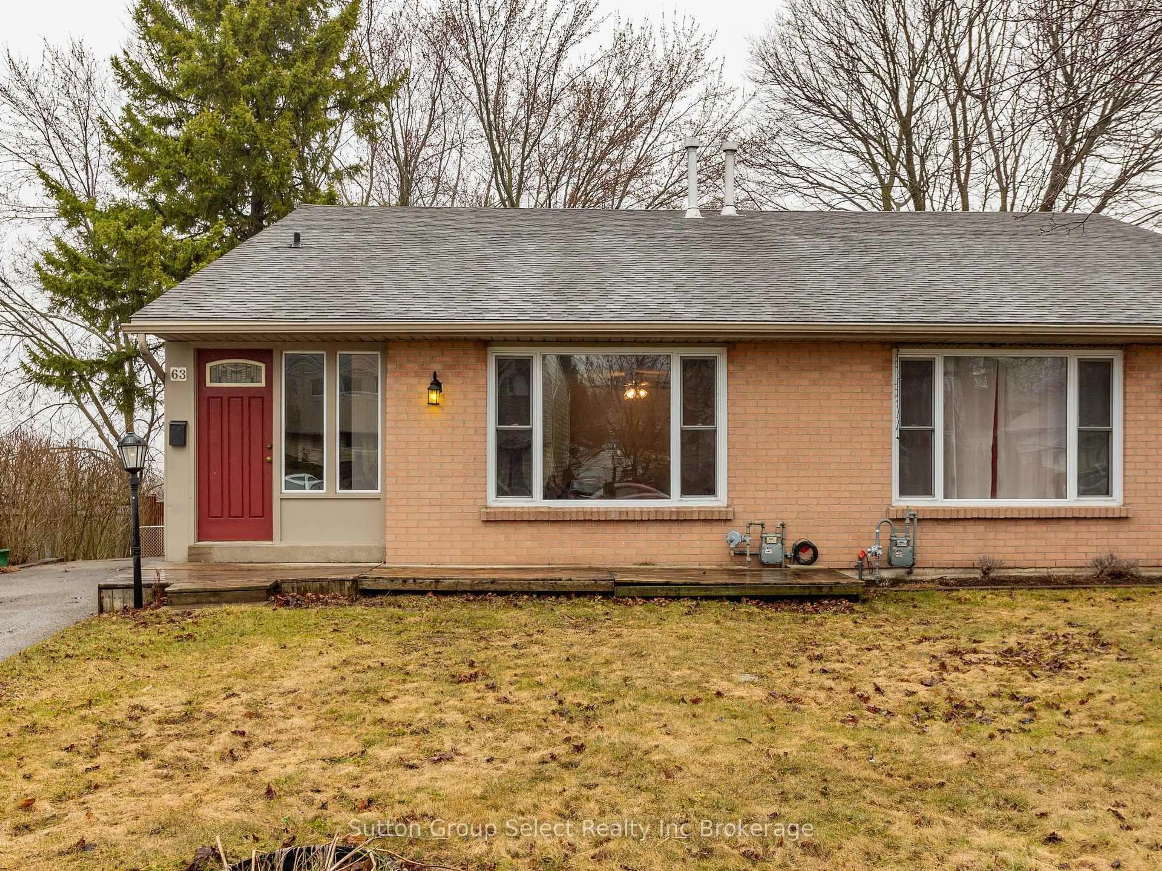 Home with brick exterior material, street for 63 Tennyson St, Woodstock Ontario N4S 8B3