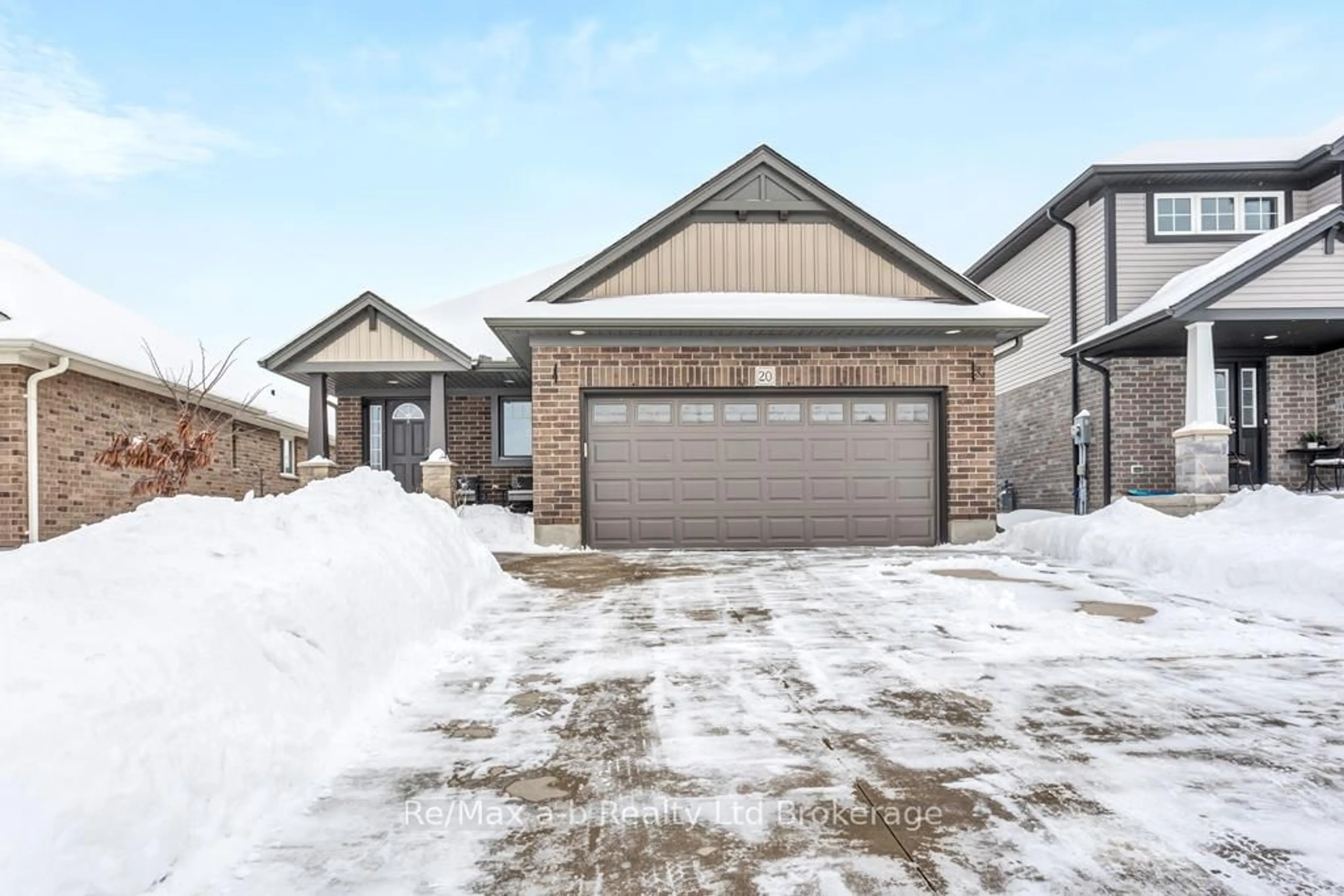 Home with brick exterior material, street for 20 Arnold St, Tillsonburg Ontario N4G 0G9