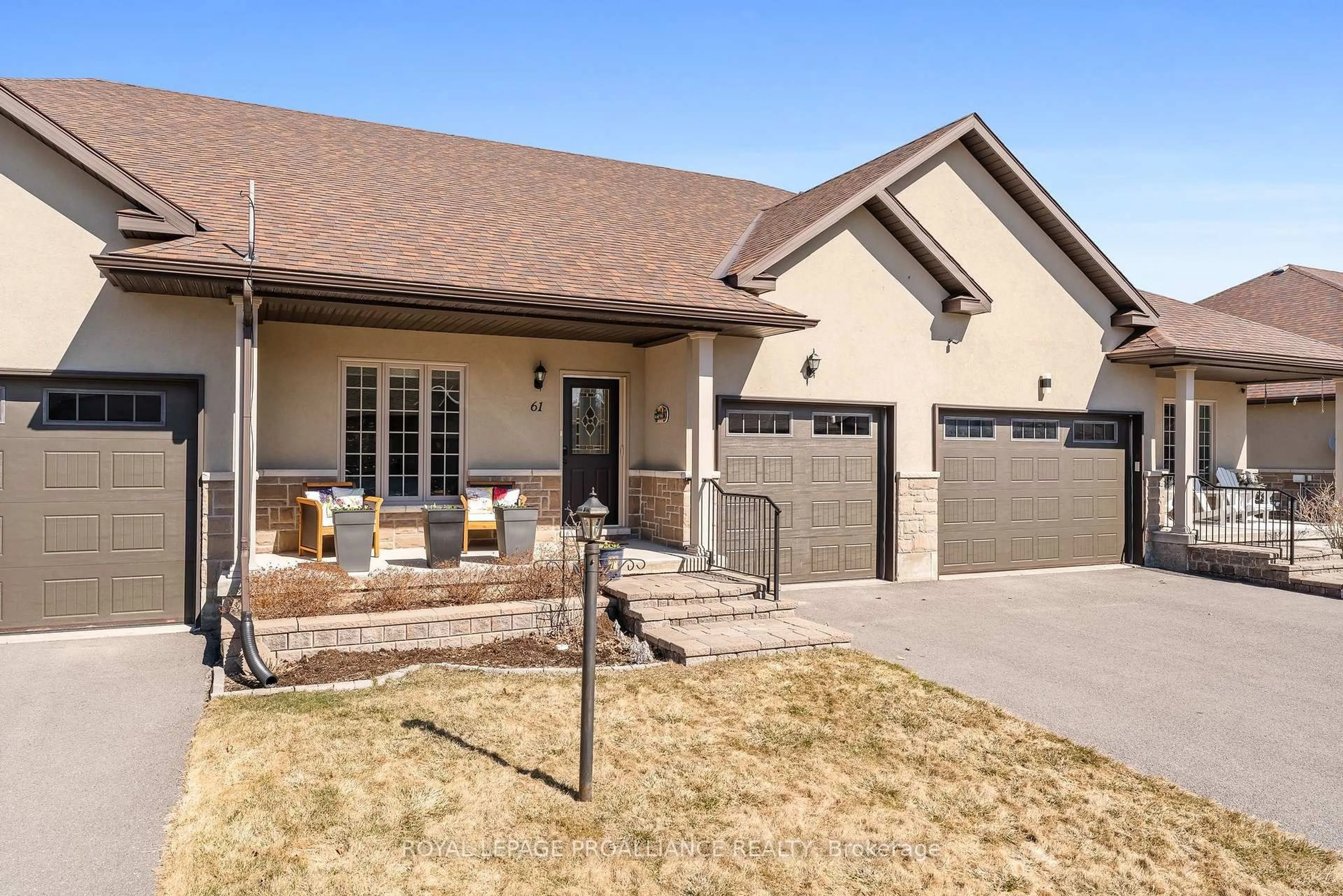 Home with brick exterior material, street for 61 Aletha Dr, Prince Edward County Ontario K0K 3L0