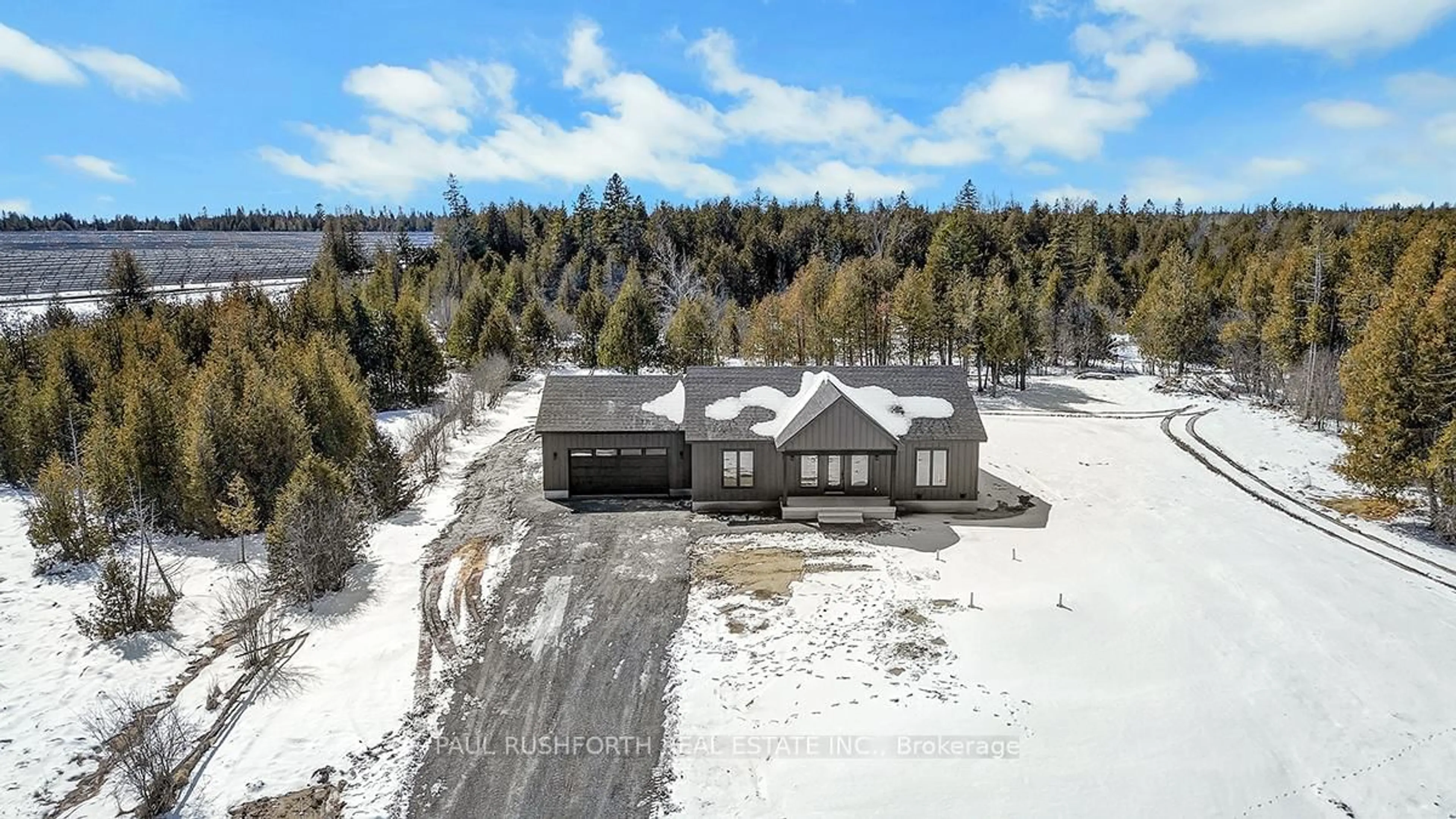 A pic from outside/outdoor area/front of a property/back of a property/a pic from drone, unknown for 425 12th Con Pakenham Concession, Pakenham Ontario K0A 2X0
