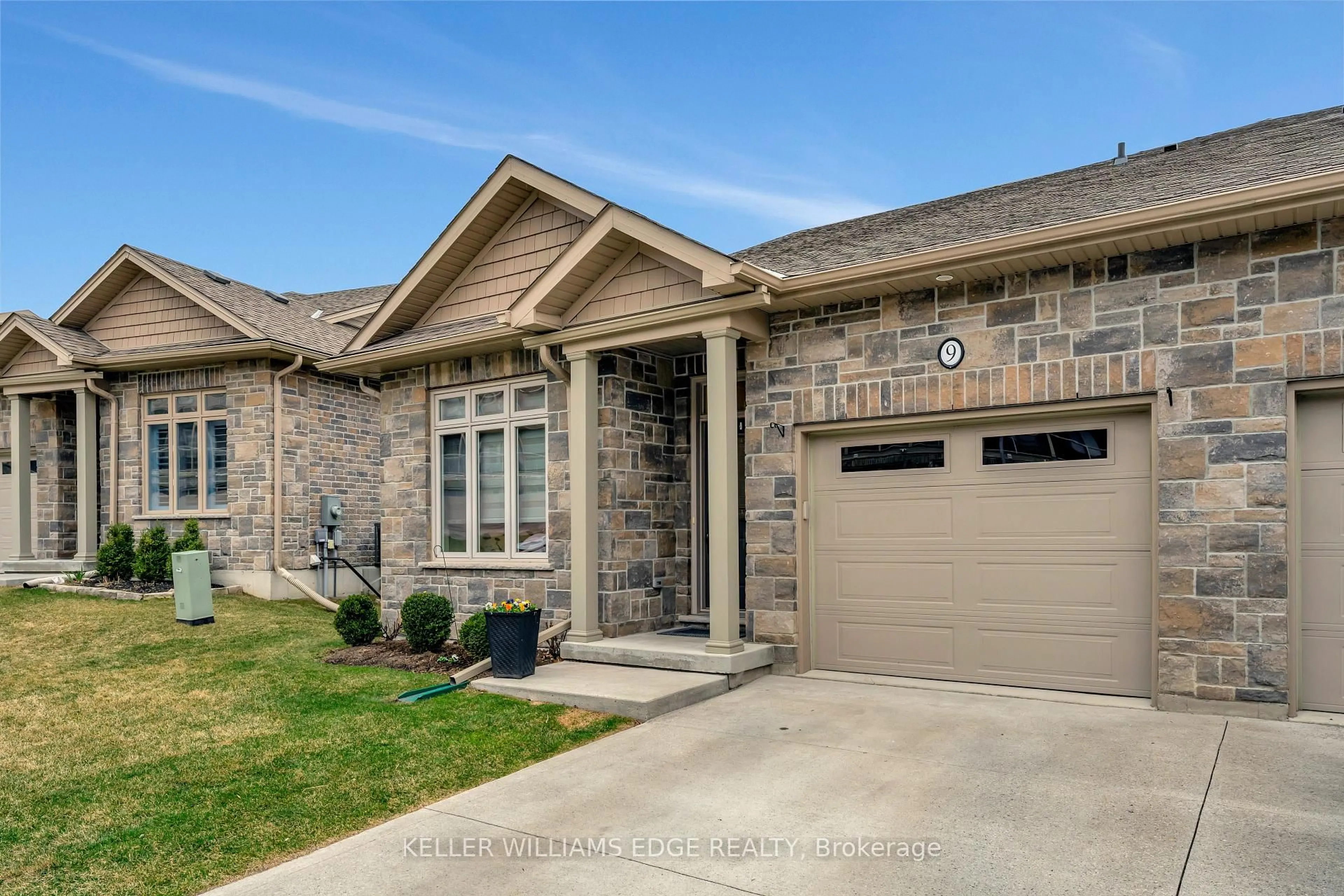 Home with brick exterior material, street for 5 Old Hamilton Rd #9, Norfolk Ontario N0A 1N7