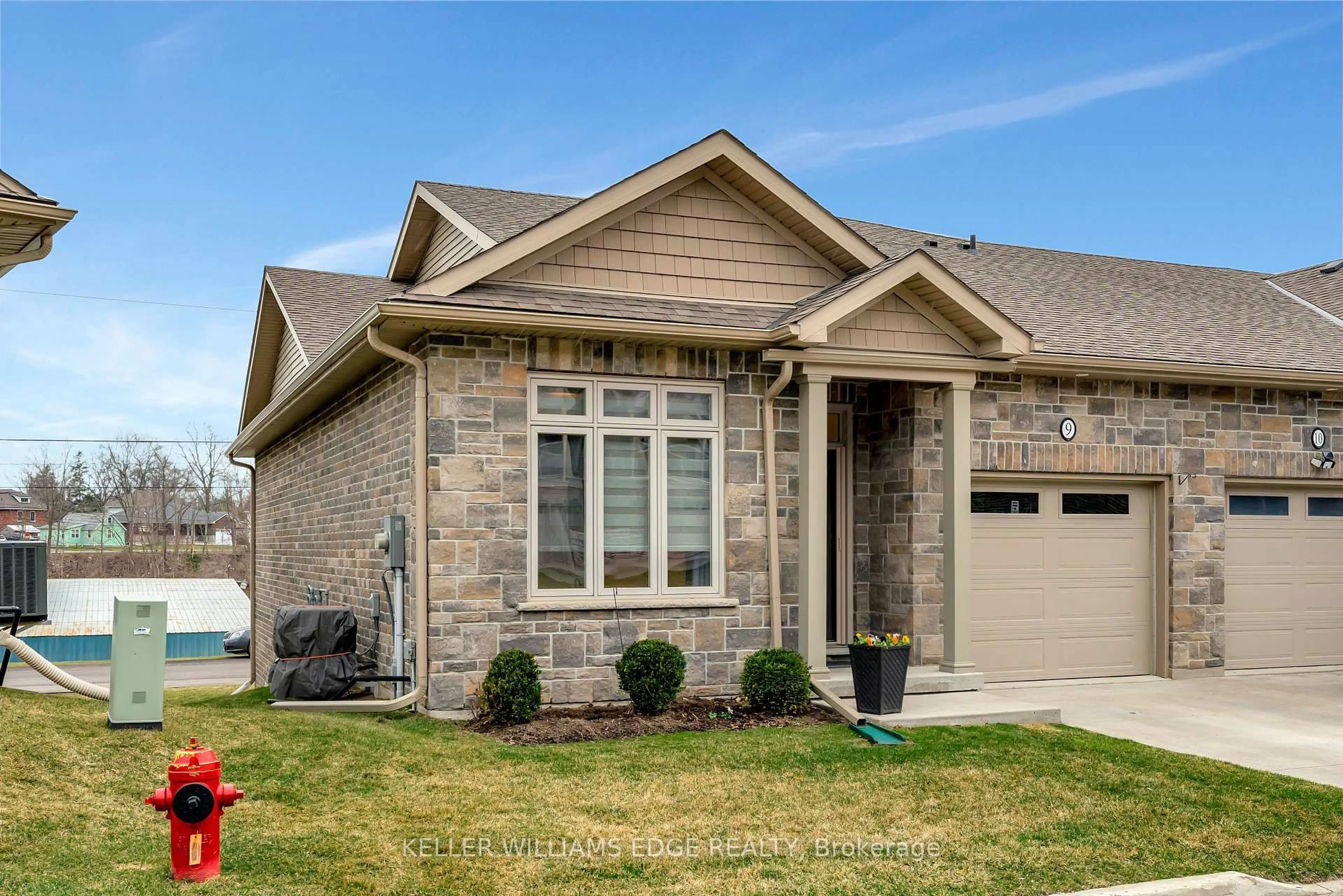 Home with brick exterior material, street for 5 Old Hamilton Rd #9, Norfolk Ontario N0A 1N7