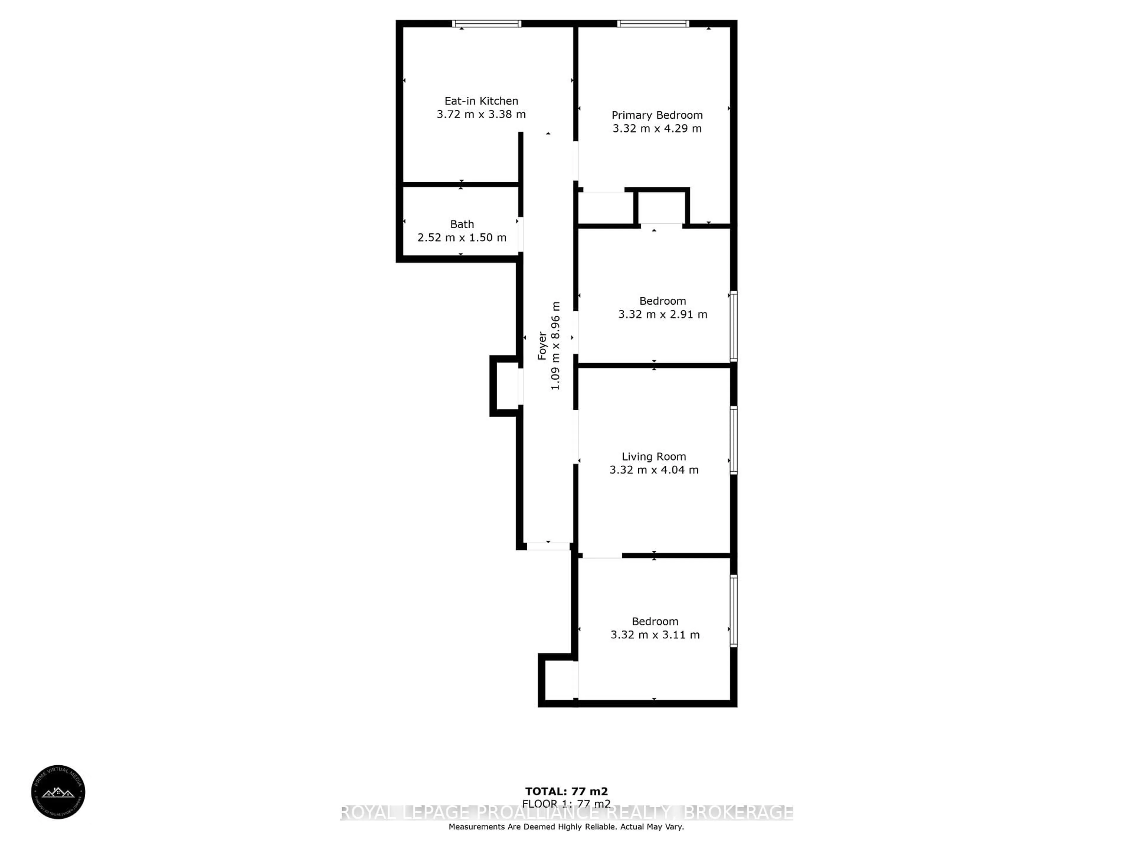 Floor plan for 174 King St, Kingston Ontario K7L 3A2