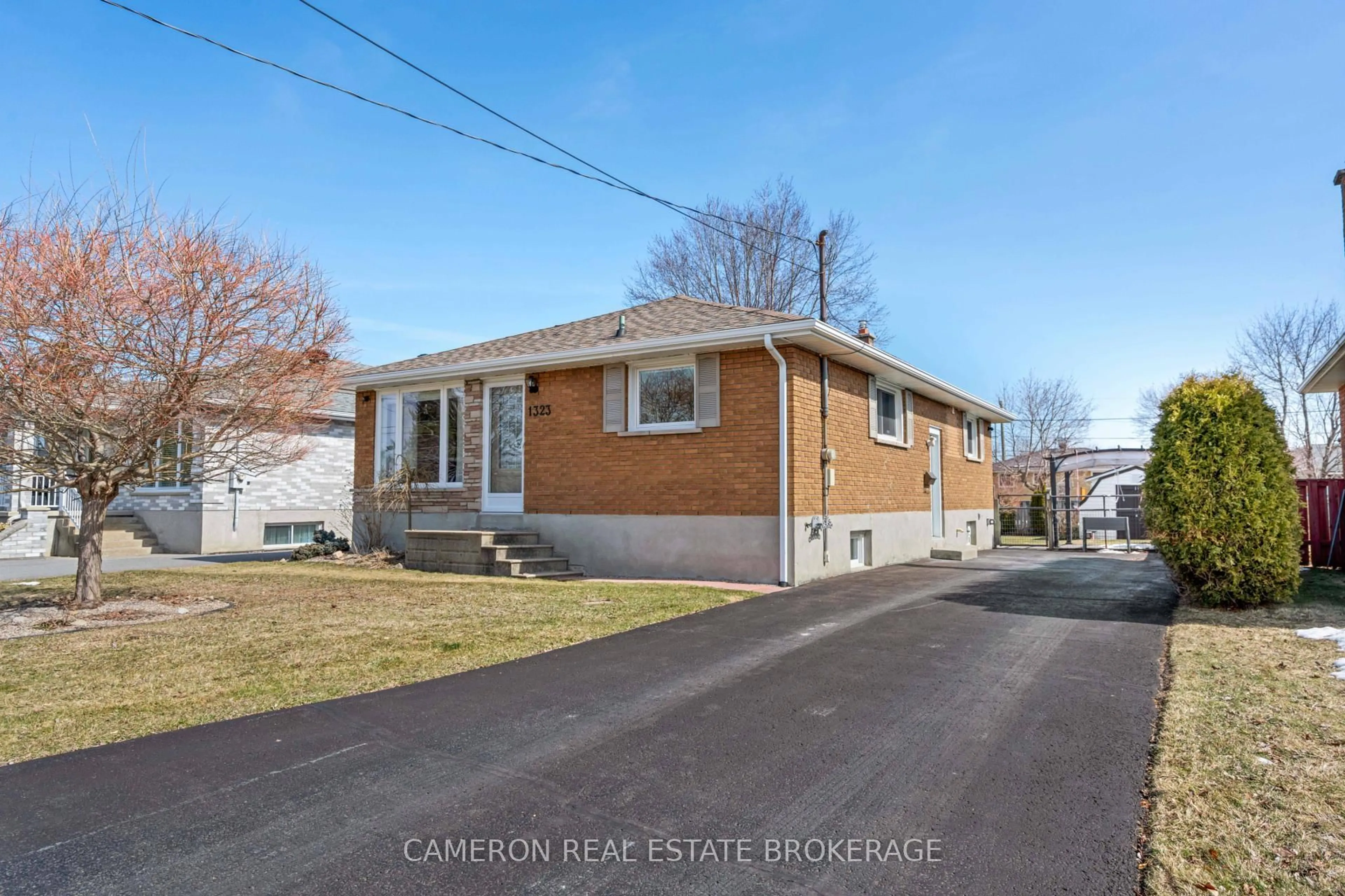Home with brick exterior material, street for 1323 Marc St, Cornwall Ontario K6H 3M2
