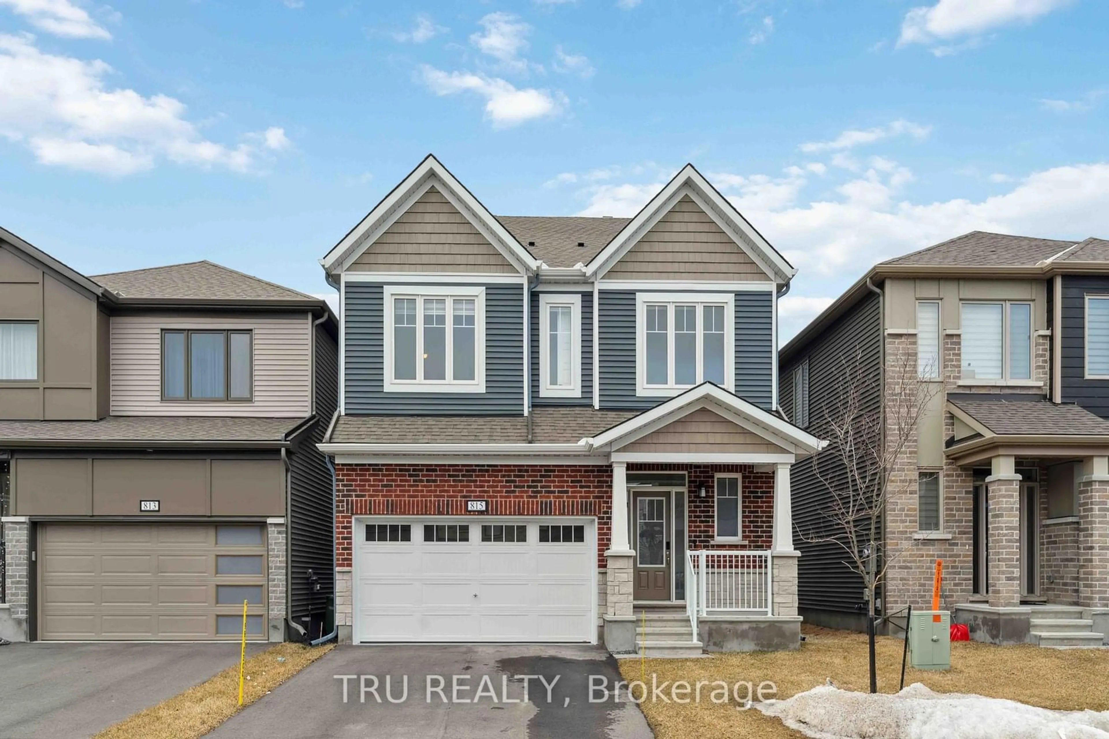 Home with brick exterior material, street for 815 Snap Hook Cres, Ottawa Ontario K2J 6H1