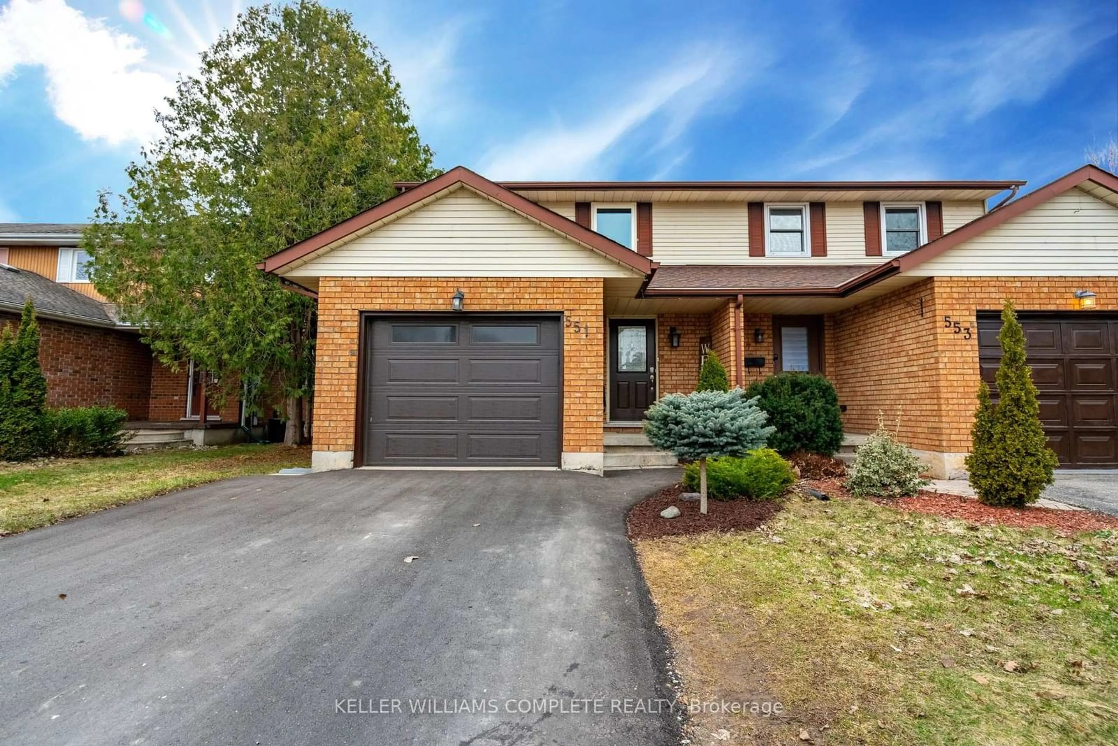 Home with brick exterior material, street for 551 Springbank Ave, Woodstock Ontario N4T 1H3