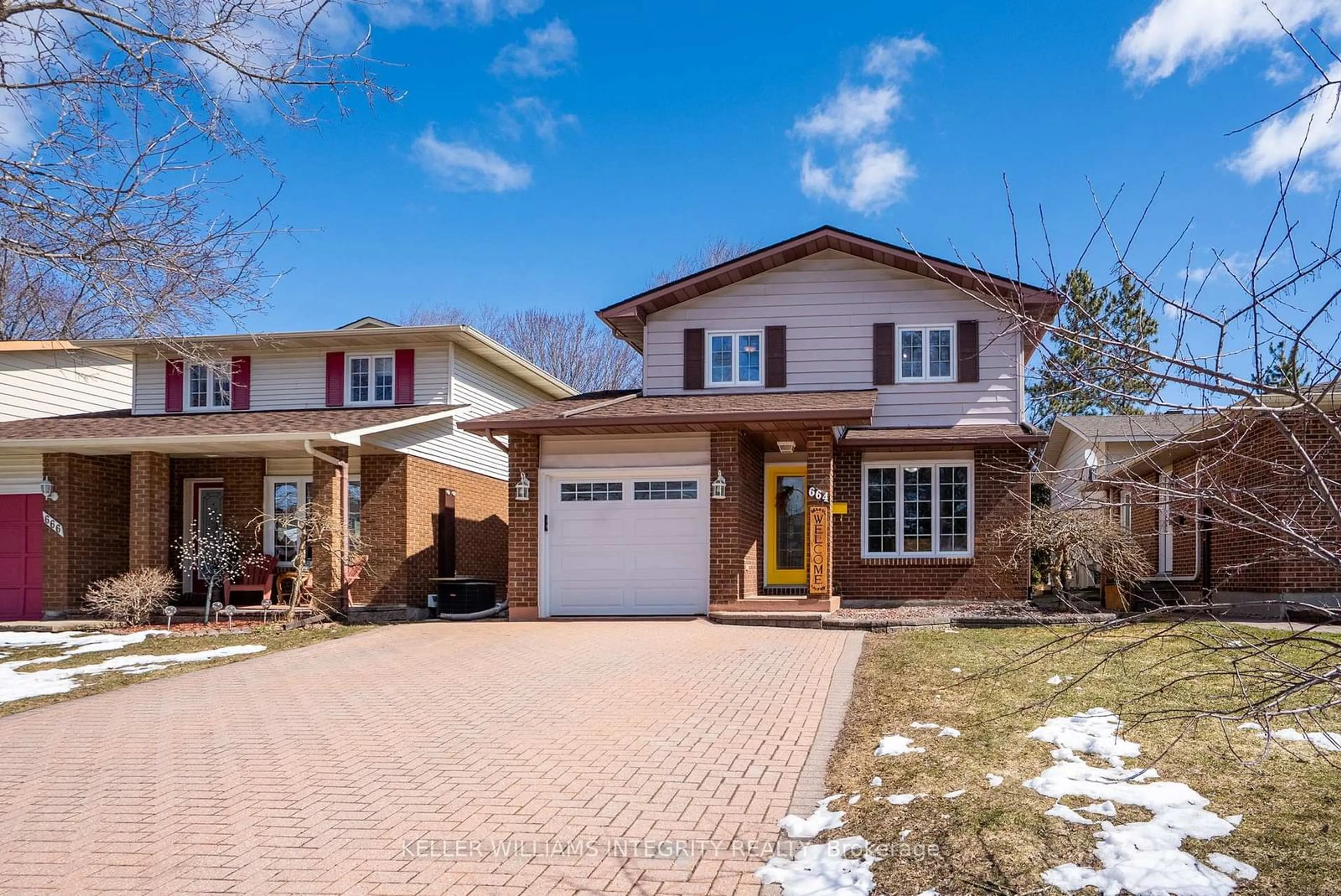 Home with brick exterior material, street for 664 Champlain Dr, Cornwall Ontario K6H 6P2