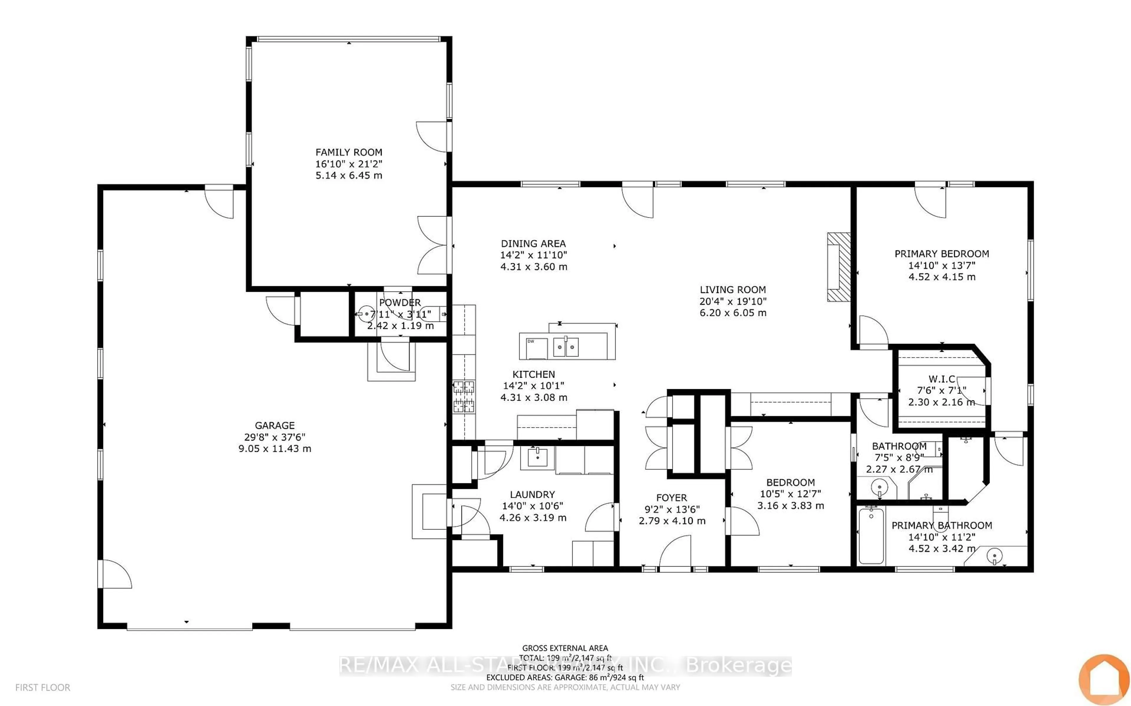 Floor plan for 210 Moorings Dr, Kawartha Lakes Ontario K0M 1N0