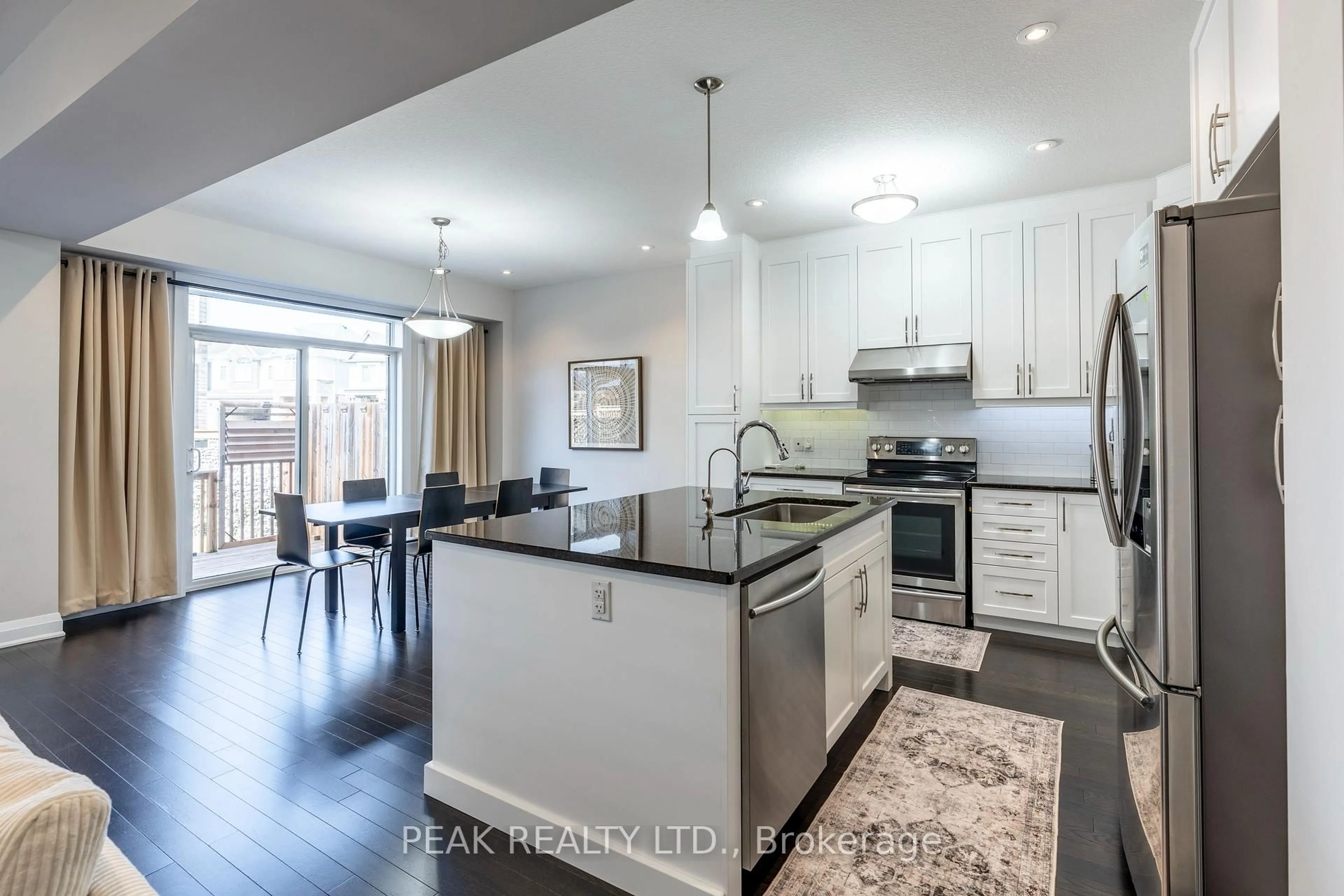 Open concept kitchen, unknown for 711 Wood Lily St, Waterloo Ontario N2V 0G2