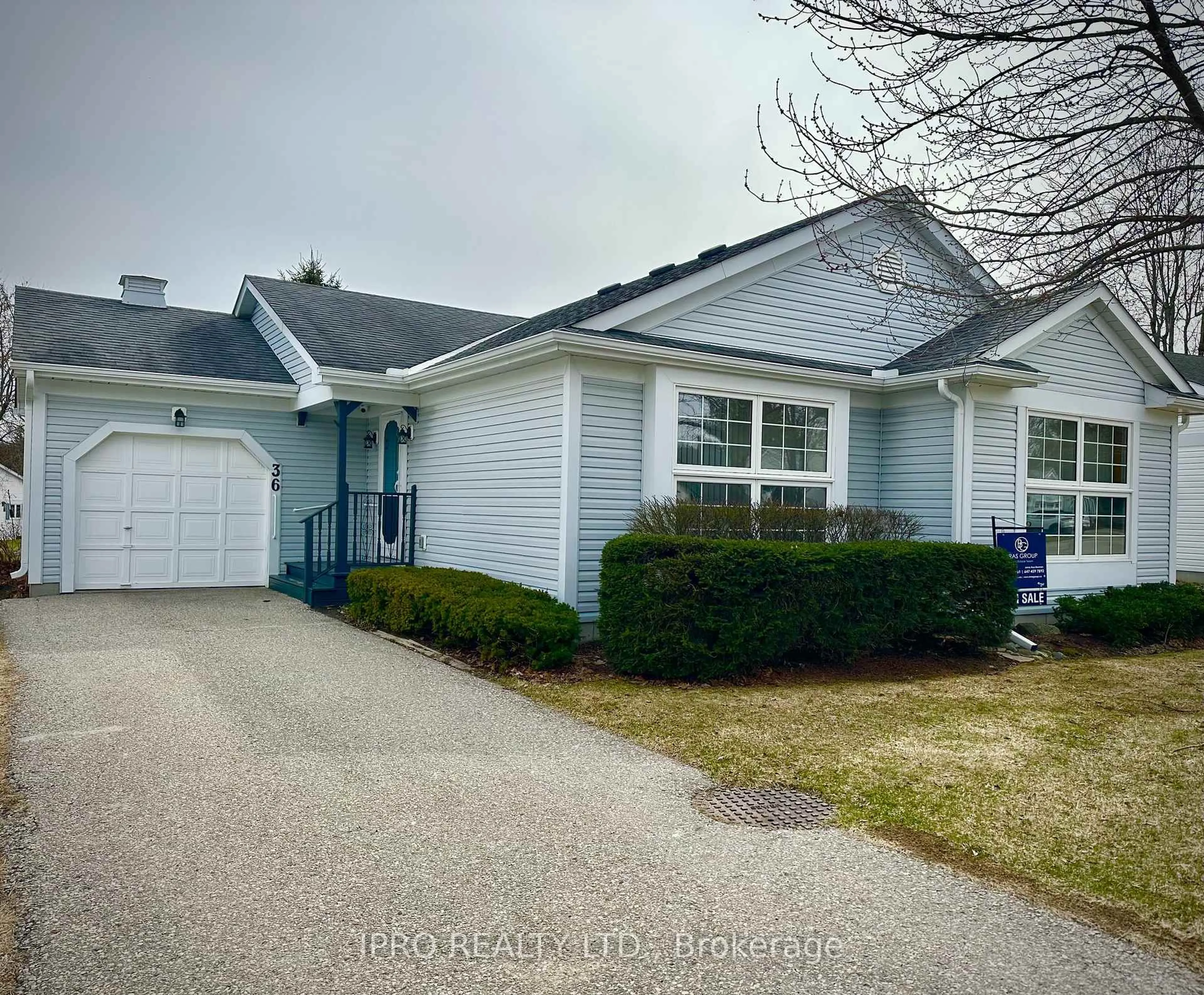 Home with vinyl exterior material, street for 36 white bark Way, Centre Wellington Ontario N0B 1J0