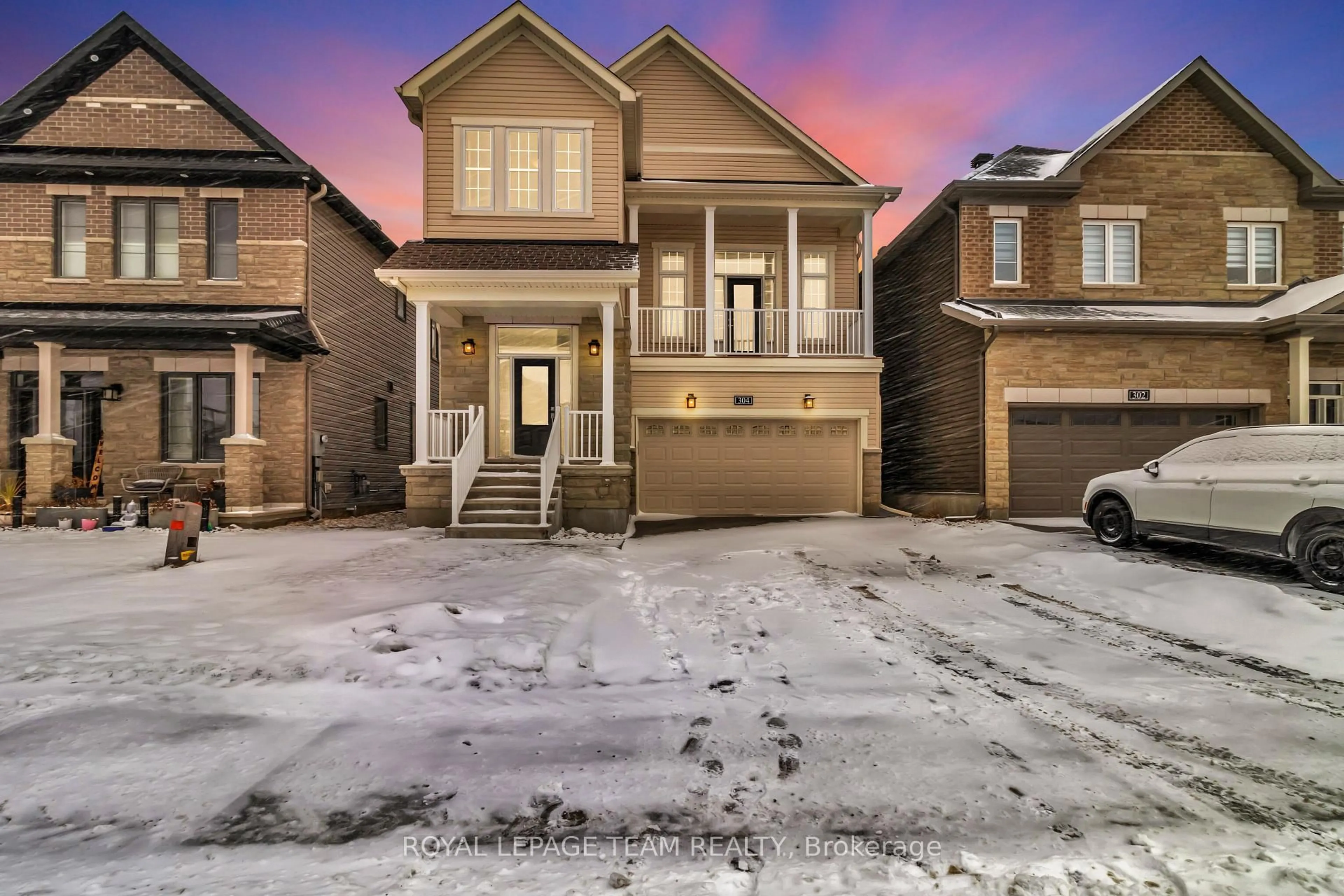 Home with brick exterior material, street for 304 Cloyne Cres, Ottawa Ontario K2J 6W3
