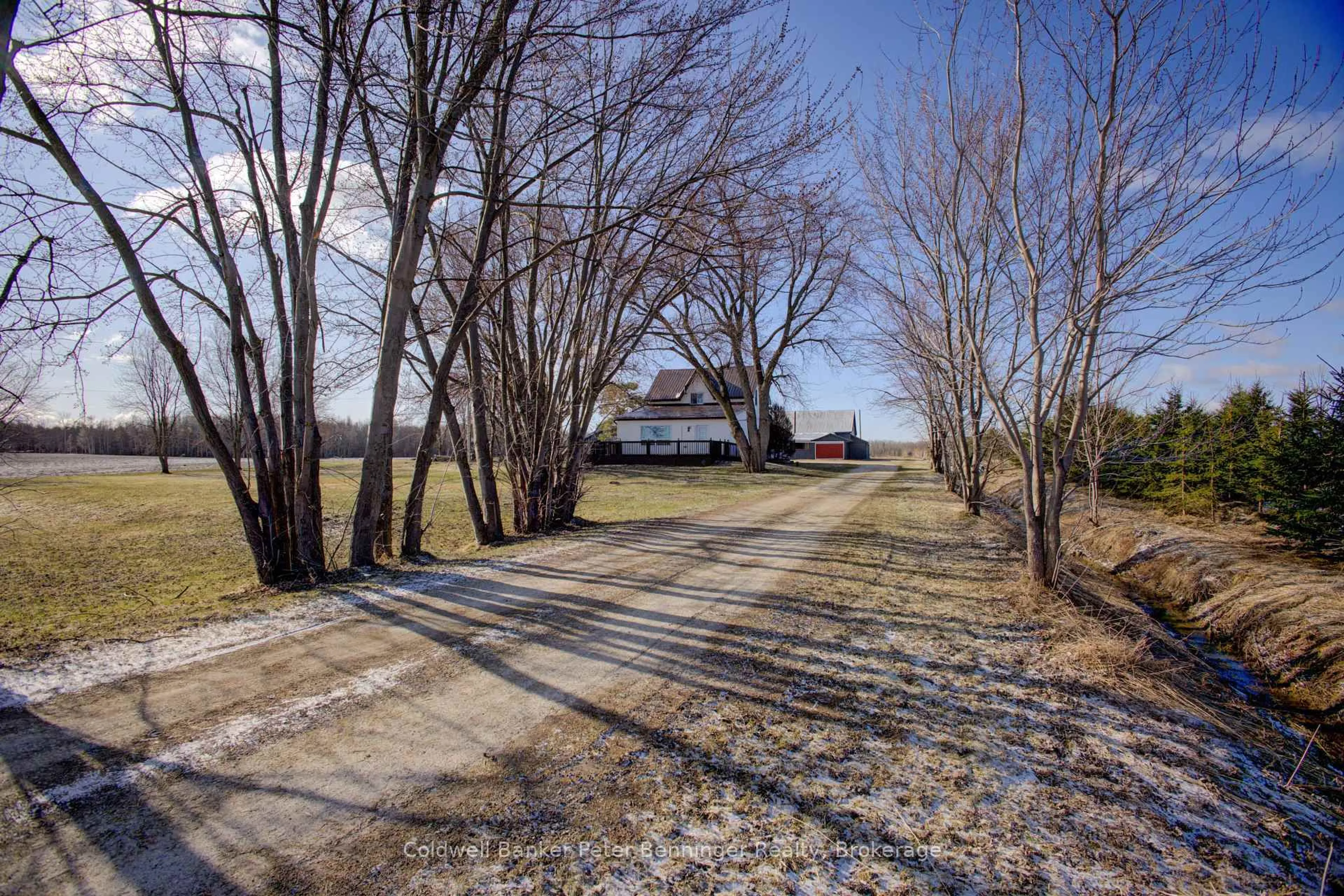 A pic from outside/outdoor area/front of a property/back of a property/a pic from drone, water/lake/river/ocean view for 4113 HIGHWAY 9 N/A, Brockton Ontario N0G 2B0