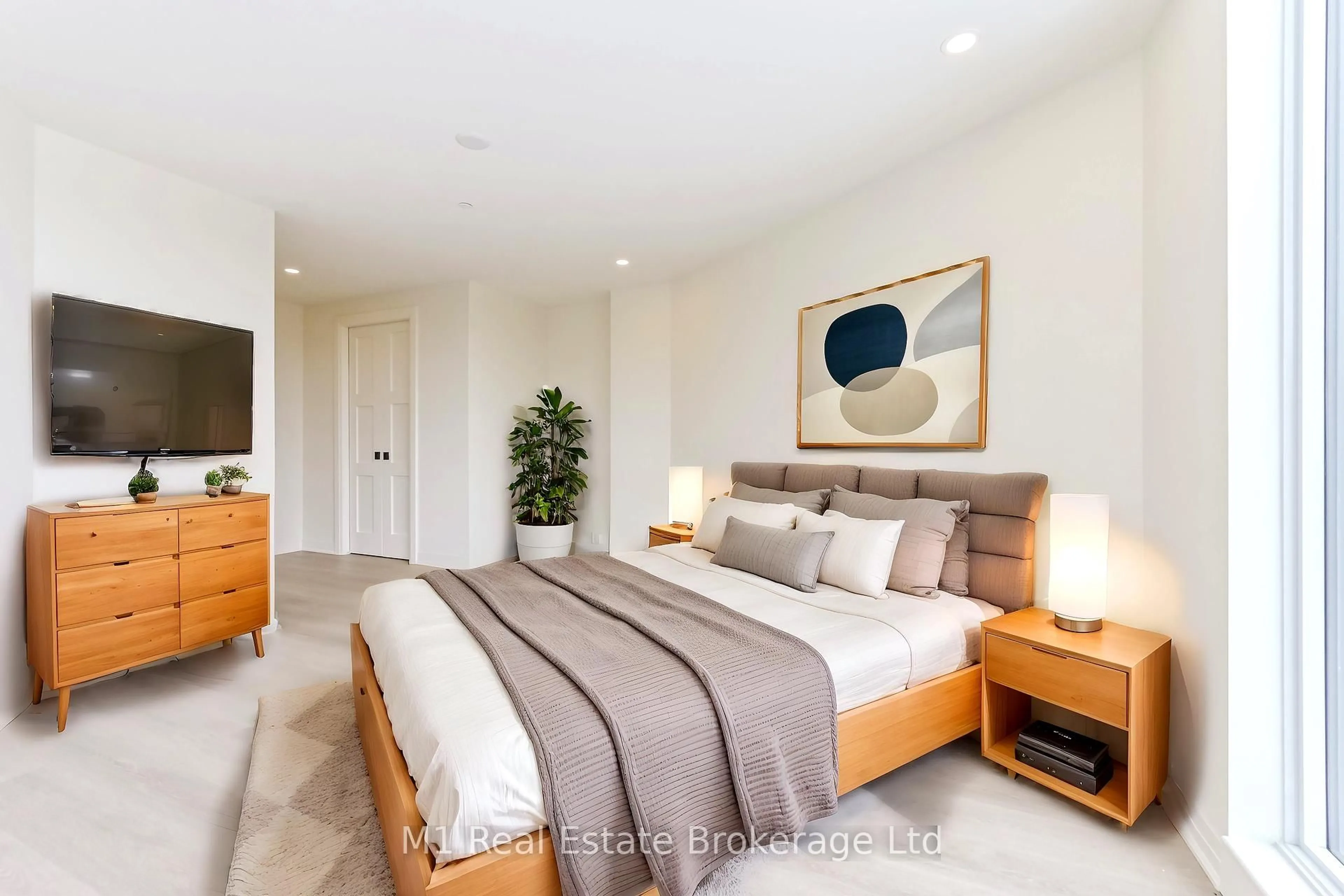 Bedroom with bed, unknown for 6523 Wellington 7 Rd #402, Centre Wellington Ontario N0B 1S0