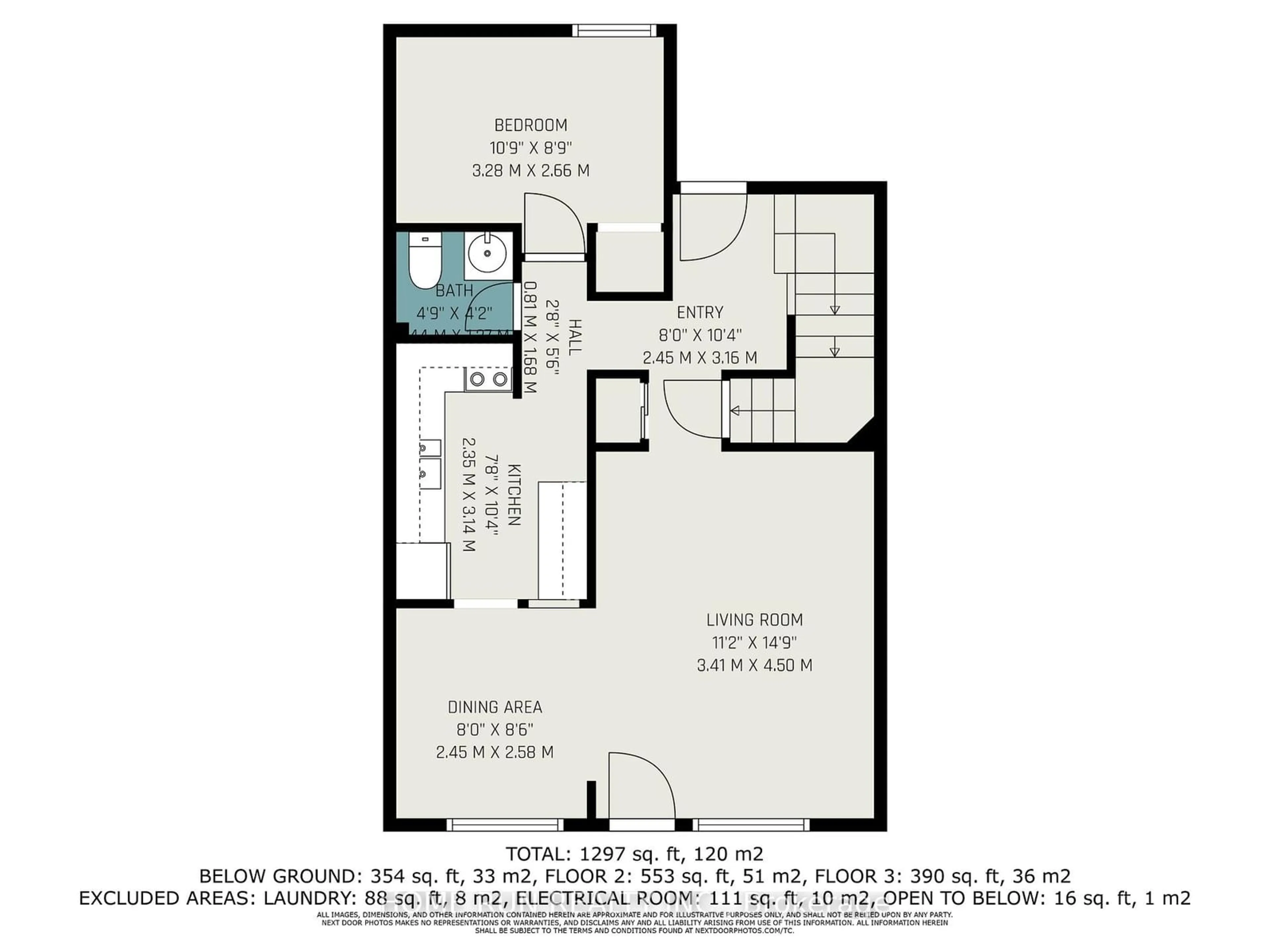 Floor plan for 79 THISTLEDOWN Crt, Ottawa Ontario K2J 1J4