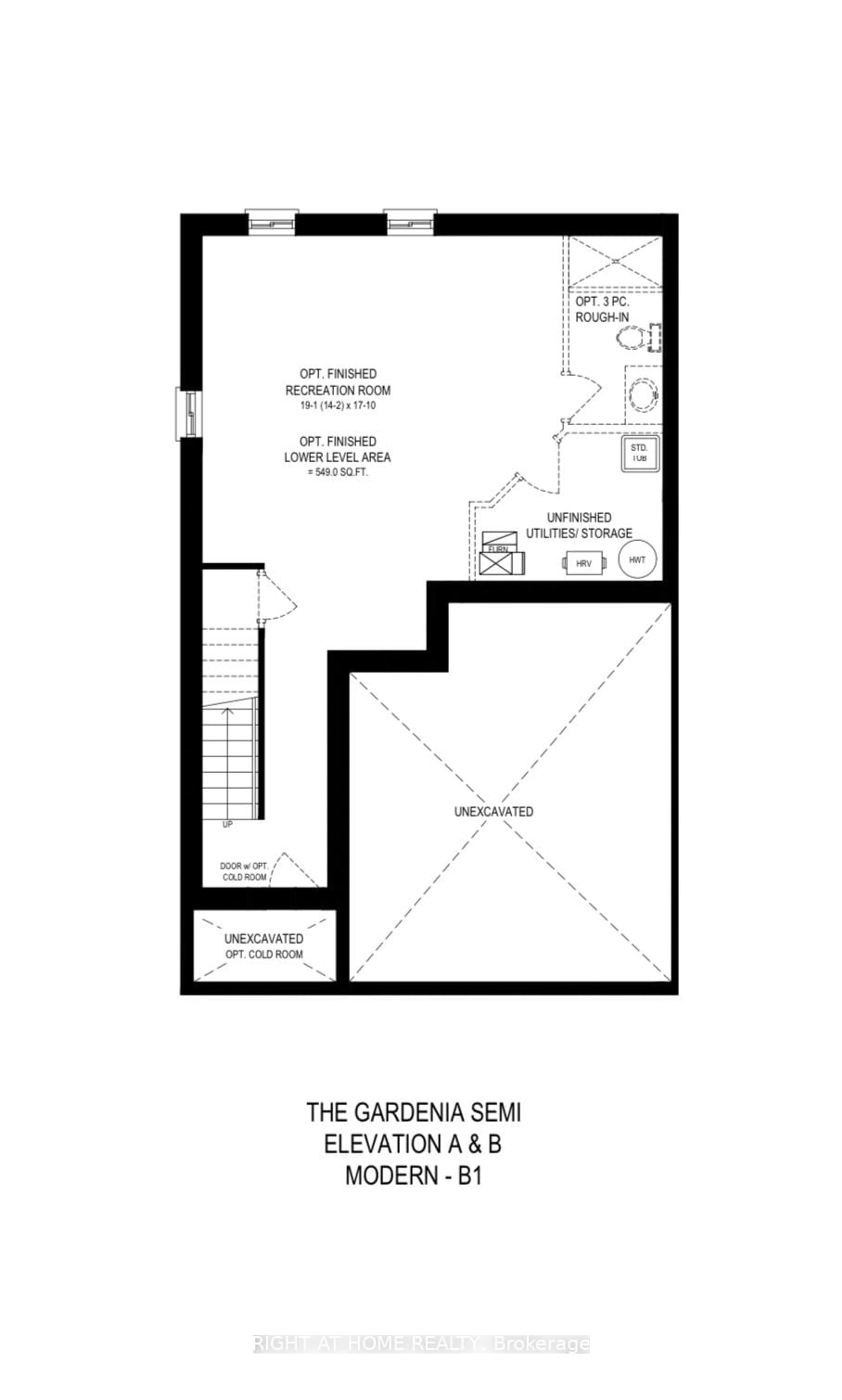 Floor plan for 53 Carlson St, Hamilton Ontario L8J 2V1