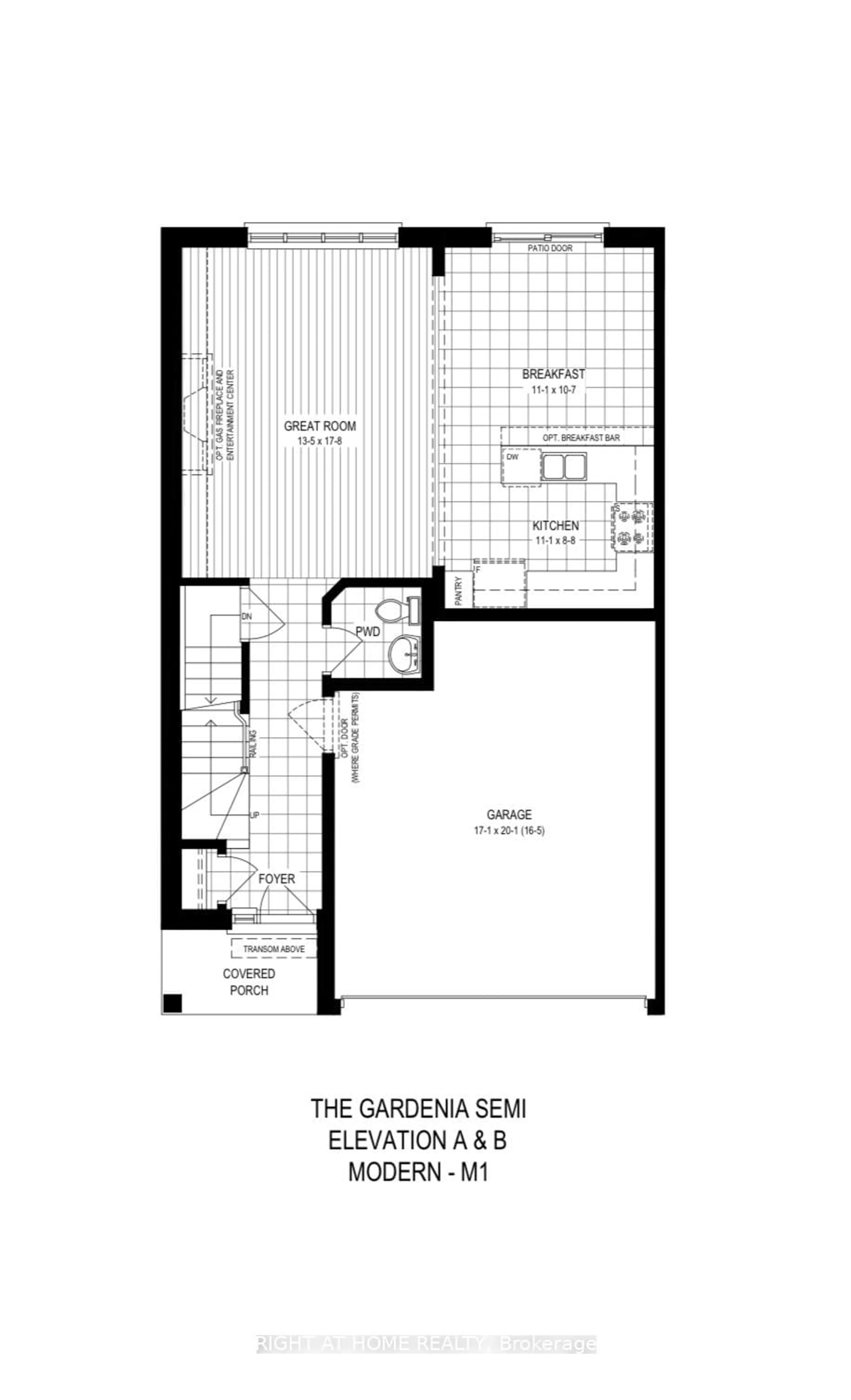 Floor plan for 53 Carlson St, Hamilton Ontario L8J 2V1