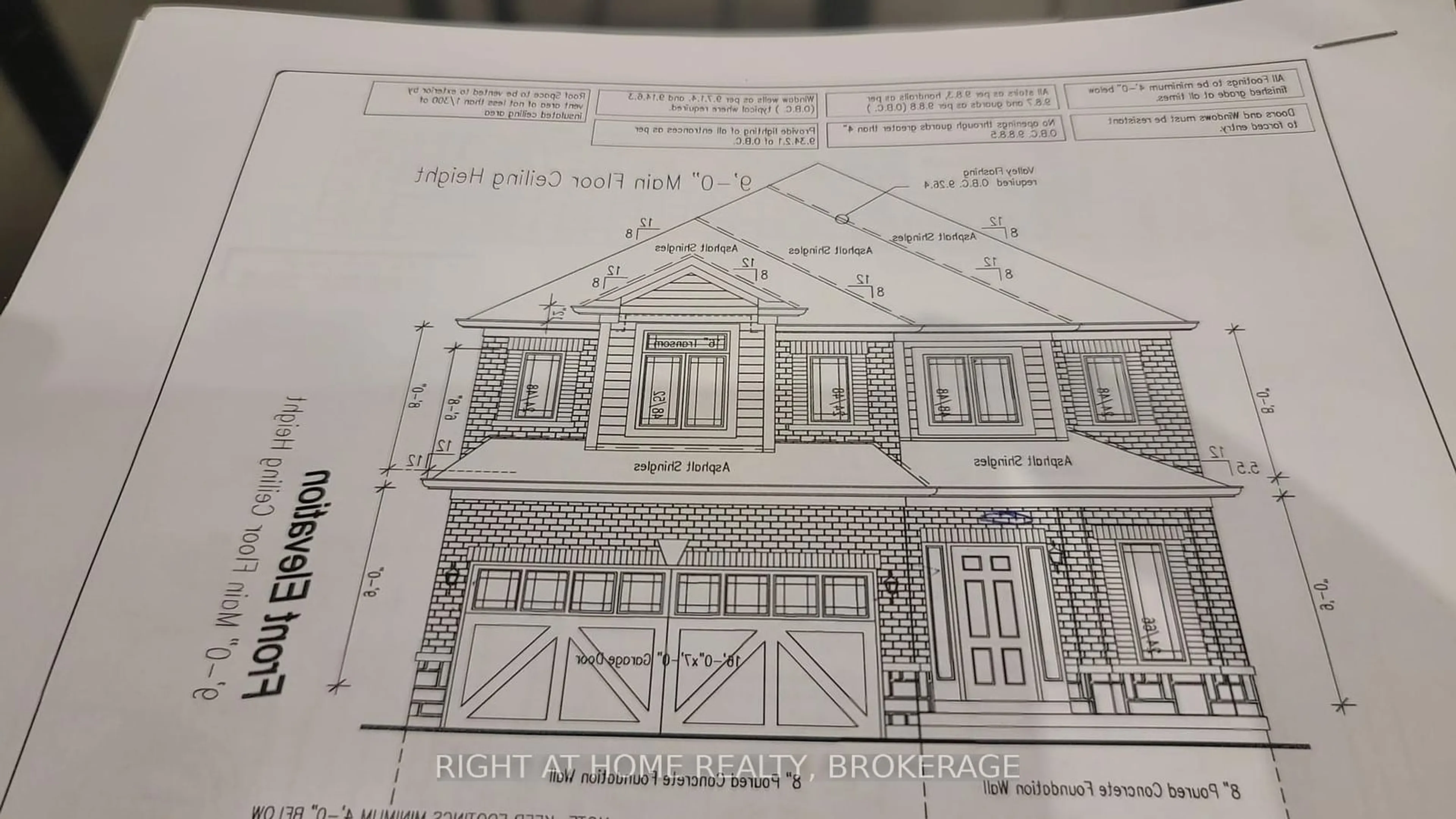 Floor plan for LOT 7 Kellogg Ave, Hamilton Ontario L0R 1W0