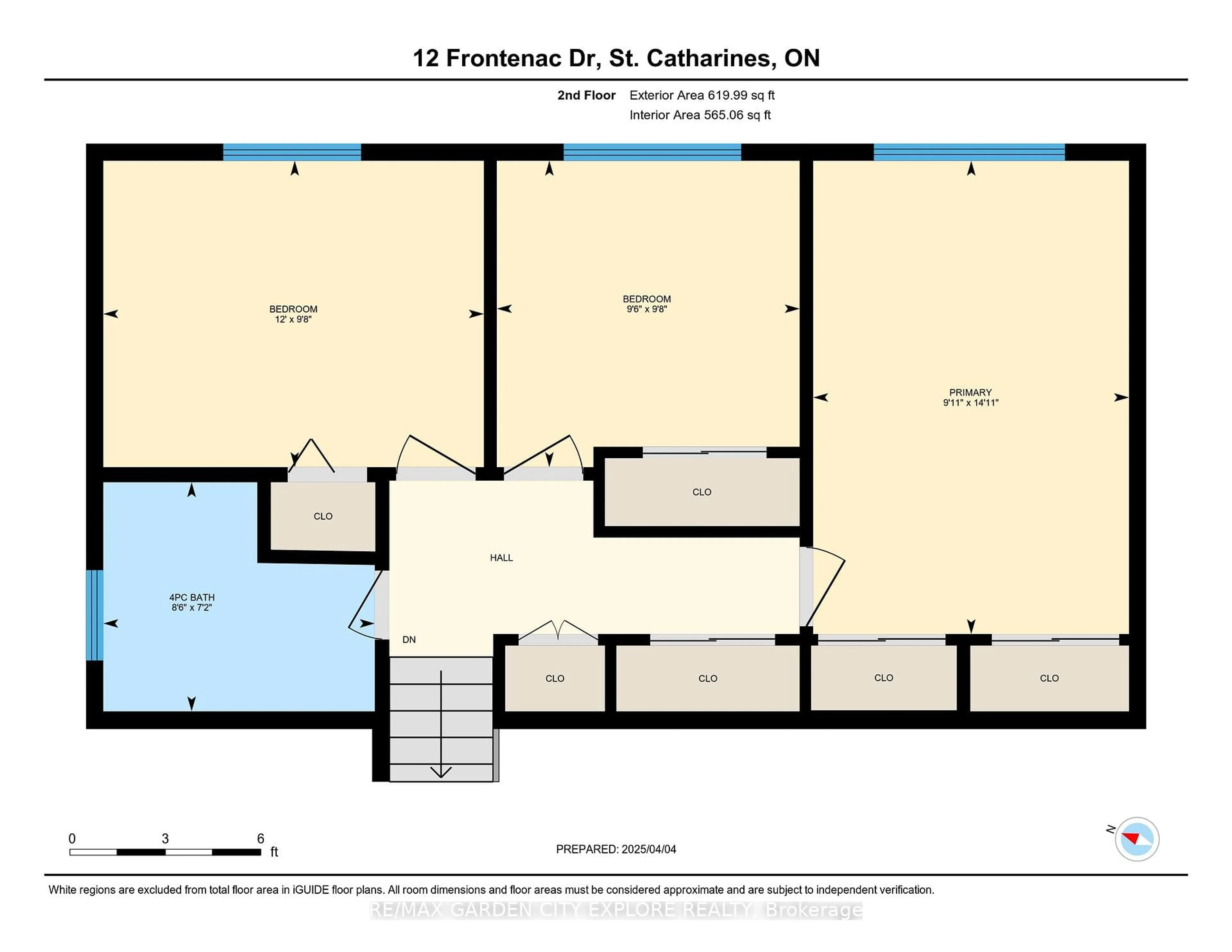 Floor plan for 12 Frontenac Dr, St. Catharines Ontario L2M 2E2