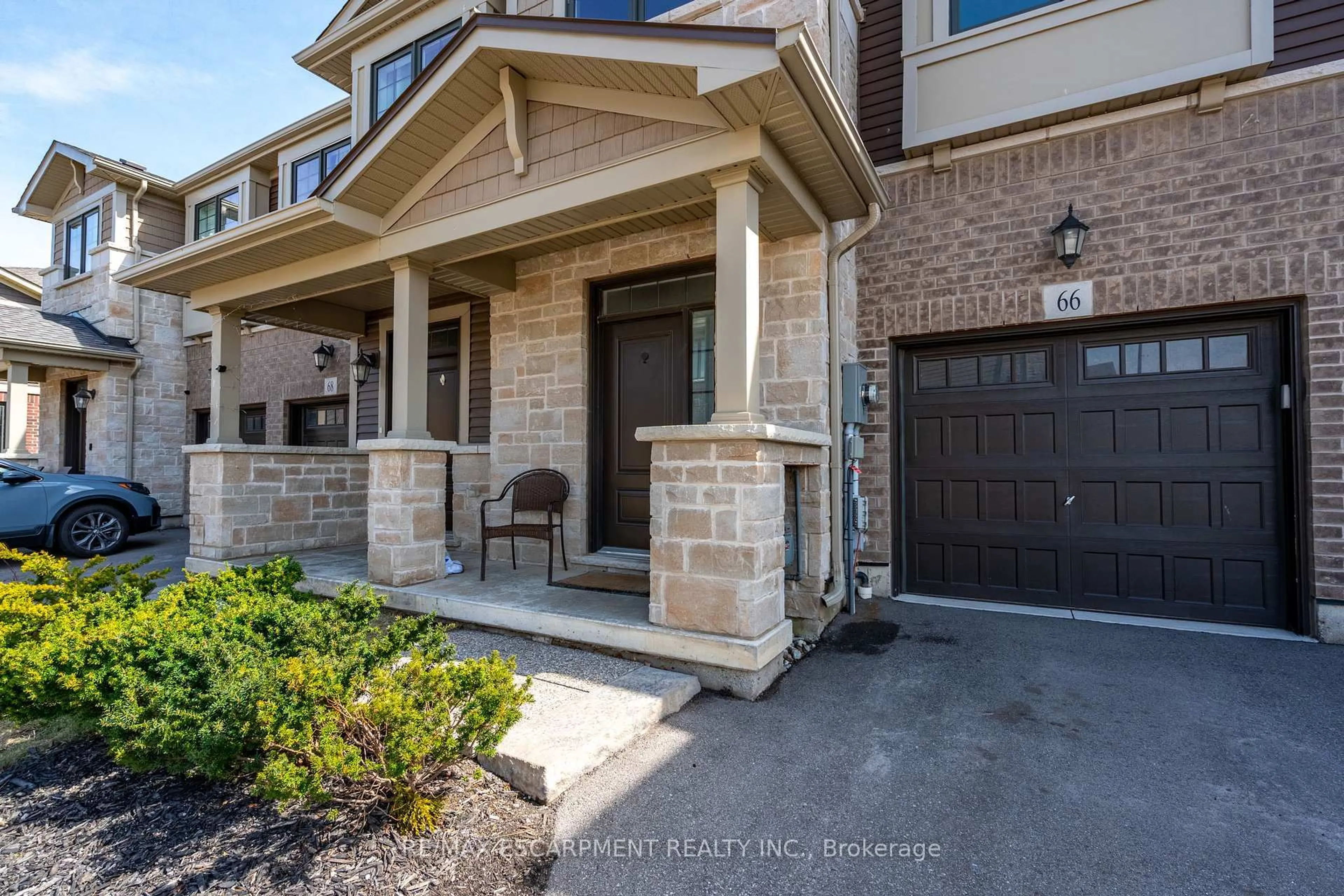 Home with brick exterior material, street for 66 Pelican Lane, Hamilton Ontario L8K 0A4