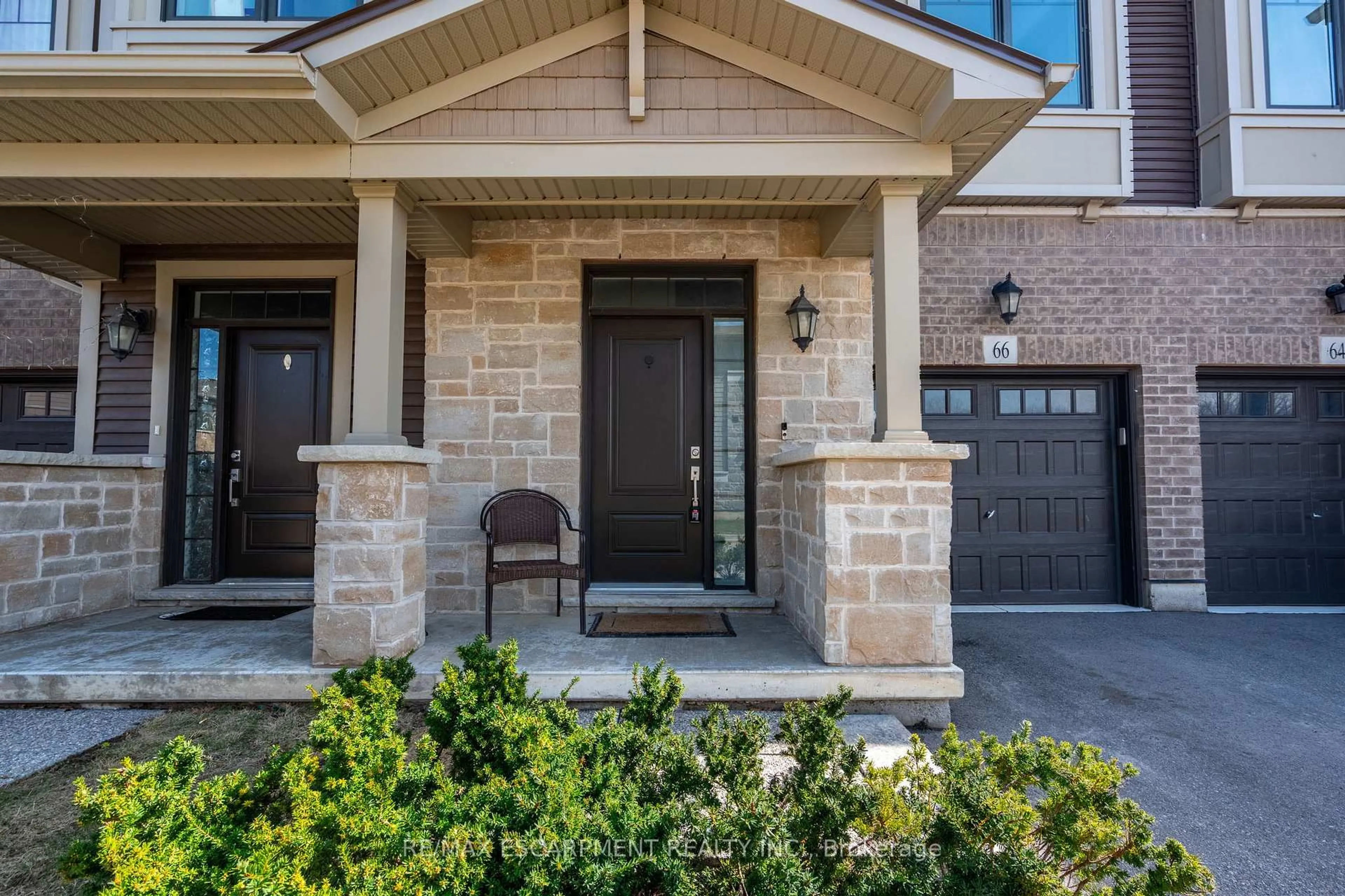 Home with brick exterior material, street for 66 Pelican Lane, Hamilton Ontario L8K 0A4