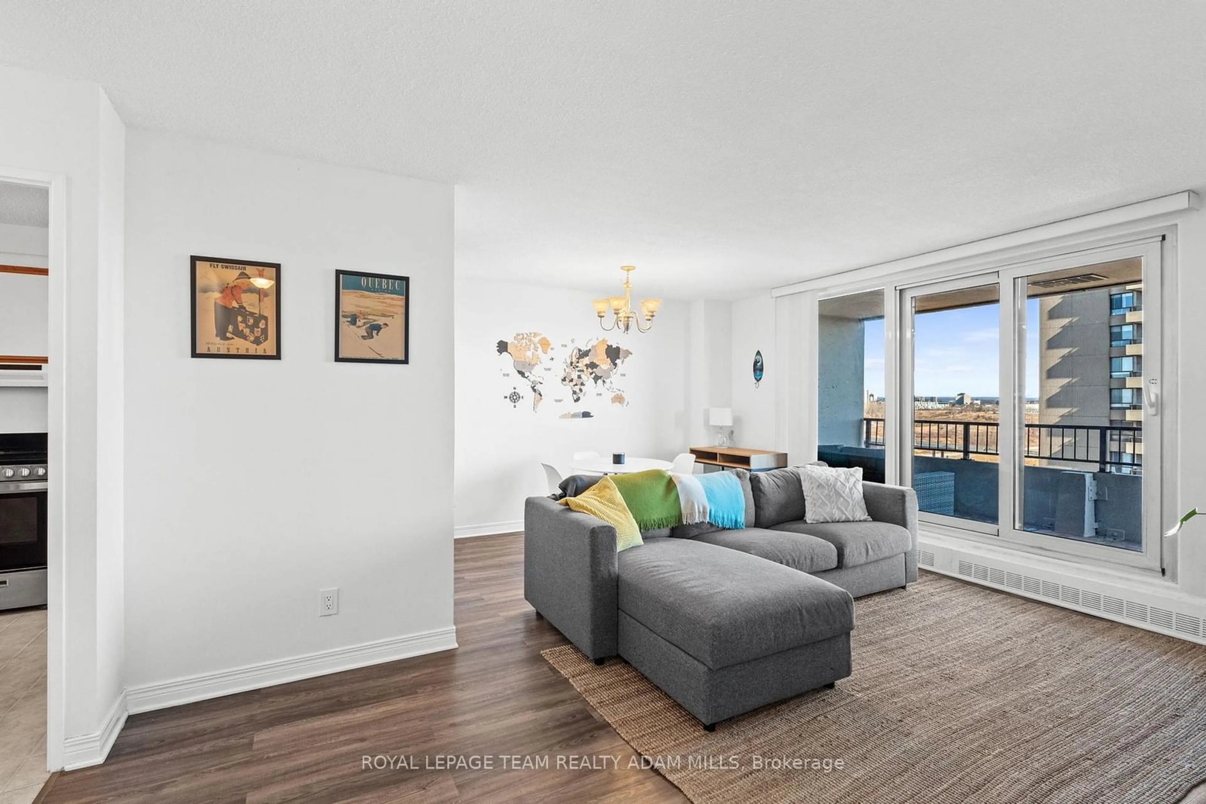Living room with furniture, unknown for 1785 Frobisher Lane #1109, Ottawa Ontario K1G 3T7