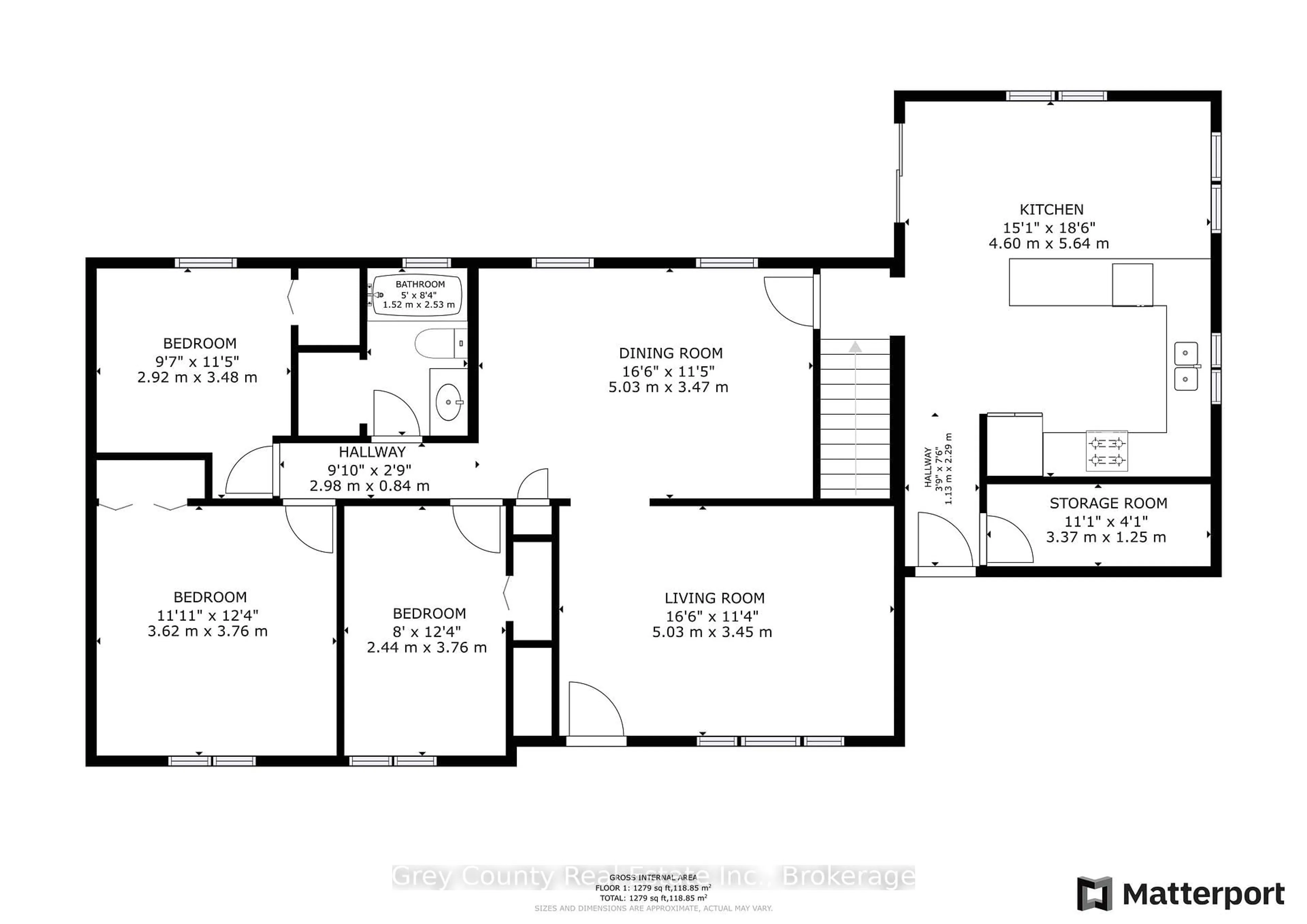 Floor plan for 101841 Grey Road 5 Rd, Georgian Bluffs Ontario N4K 5N5