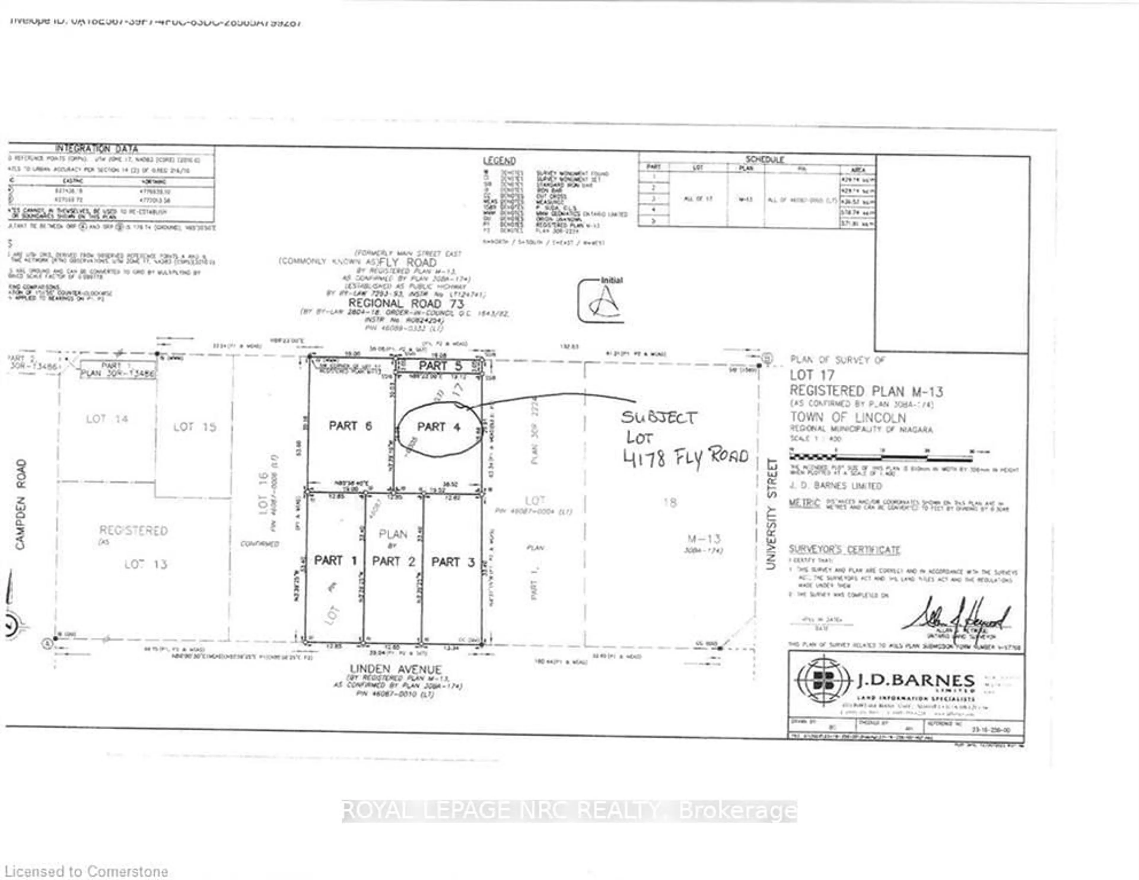 Floor plan for 4178 Fly Rd, Lincoln Ontario L0R 2G0