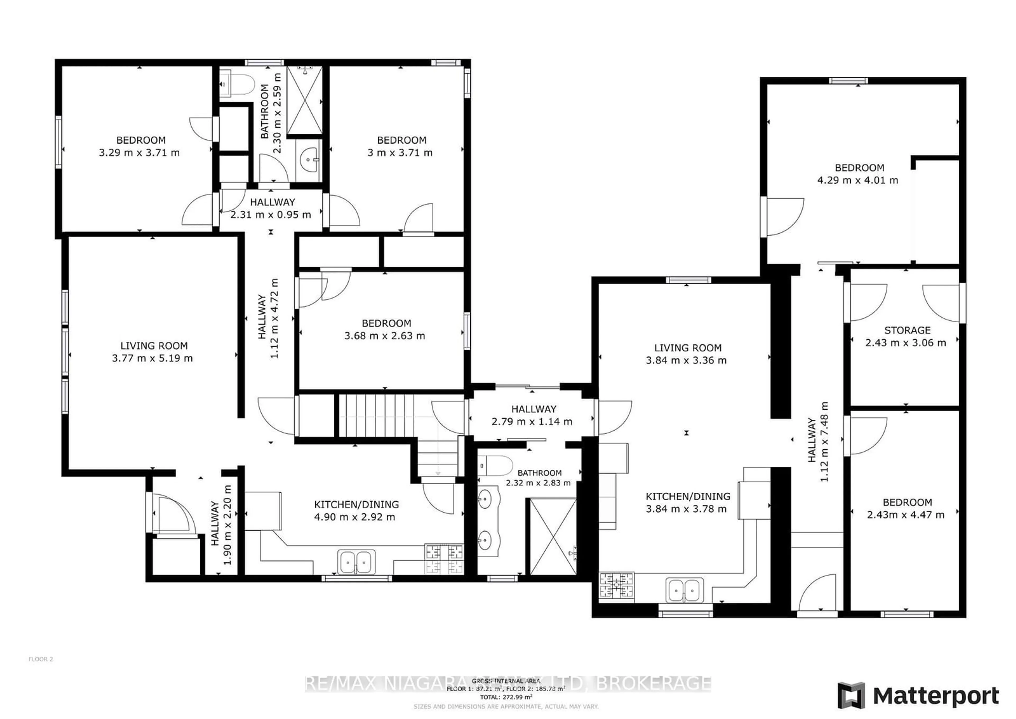 Floor plan for 477 Bell St, Port Colborne Ontario L3K 1K6