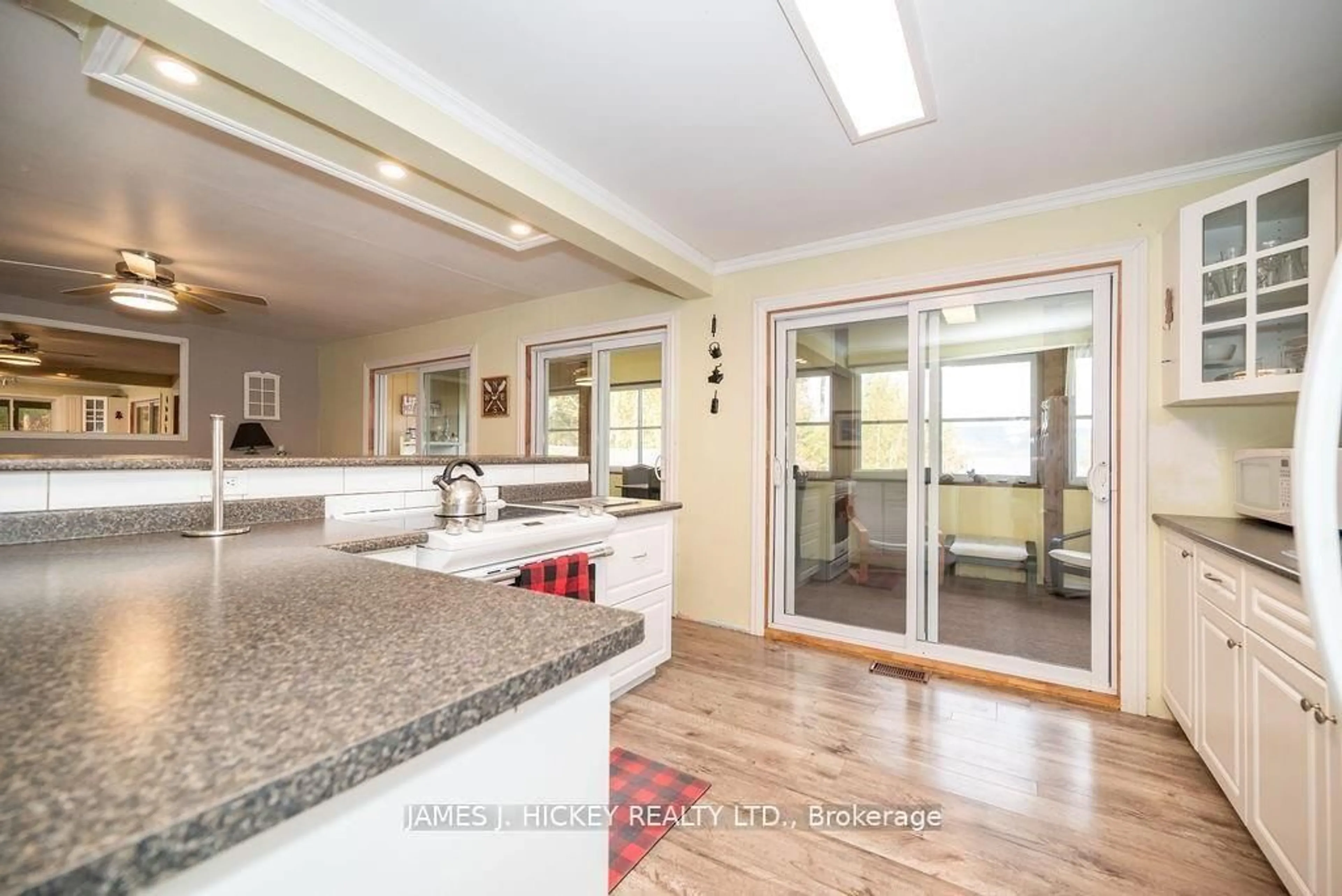 Open concept kitchen, ceramic/tile floor for 628 Goldfinch Way, Stonecliffe Ontario K0J 2K0