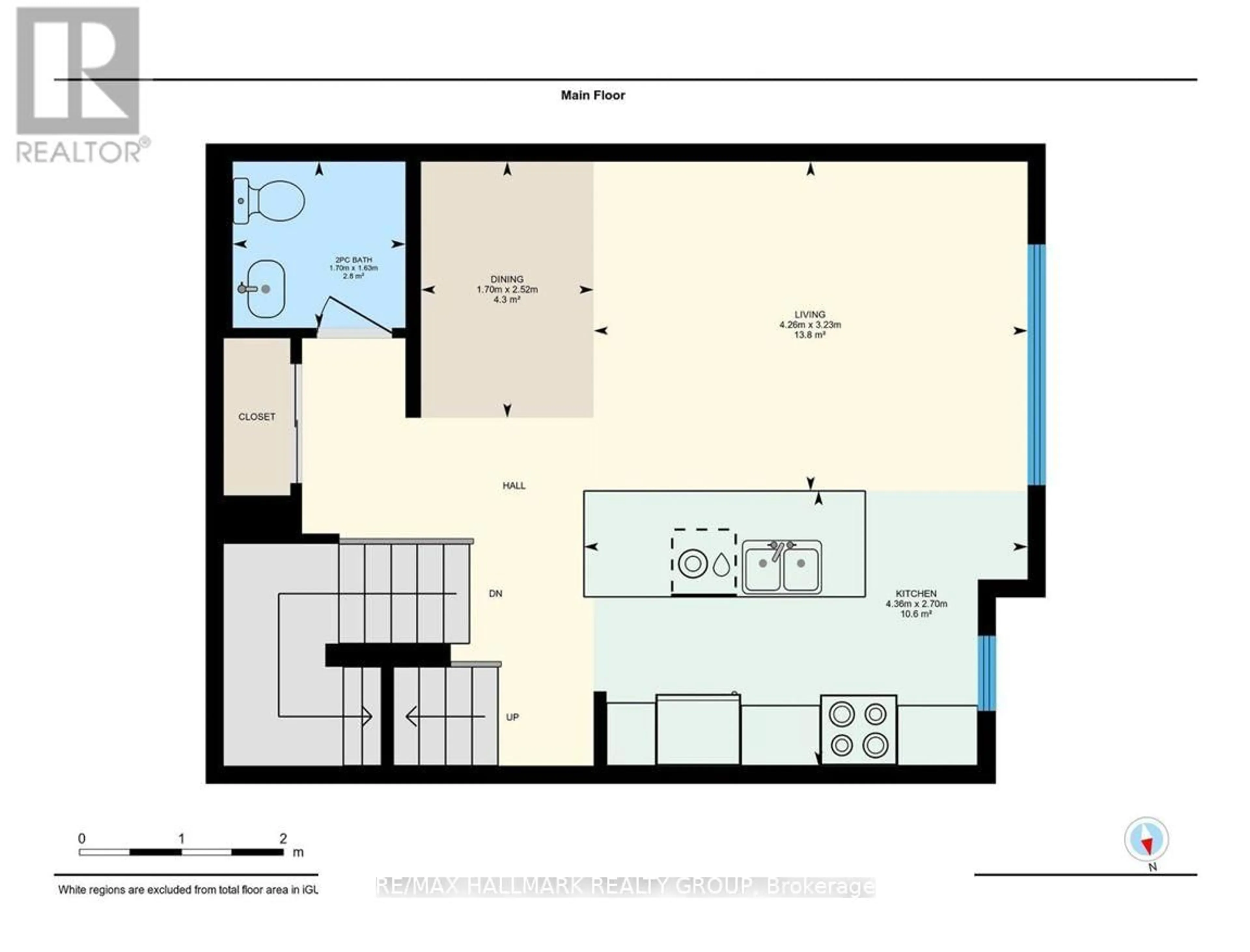 Floor plan for 509 Ozawa Private, Ottawa Ontario K1K 4Z8