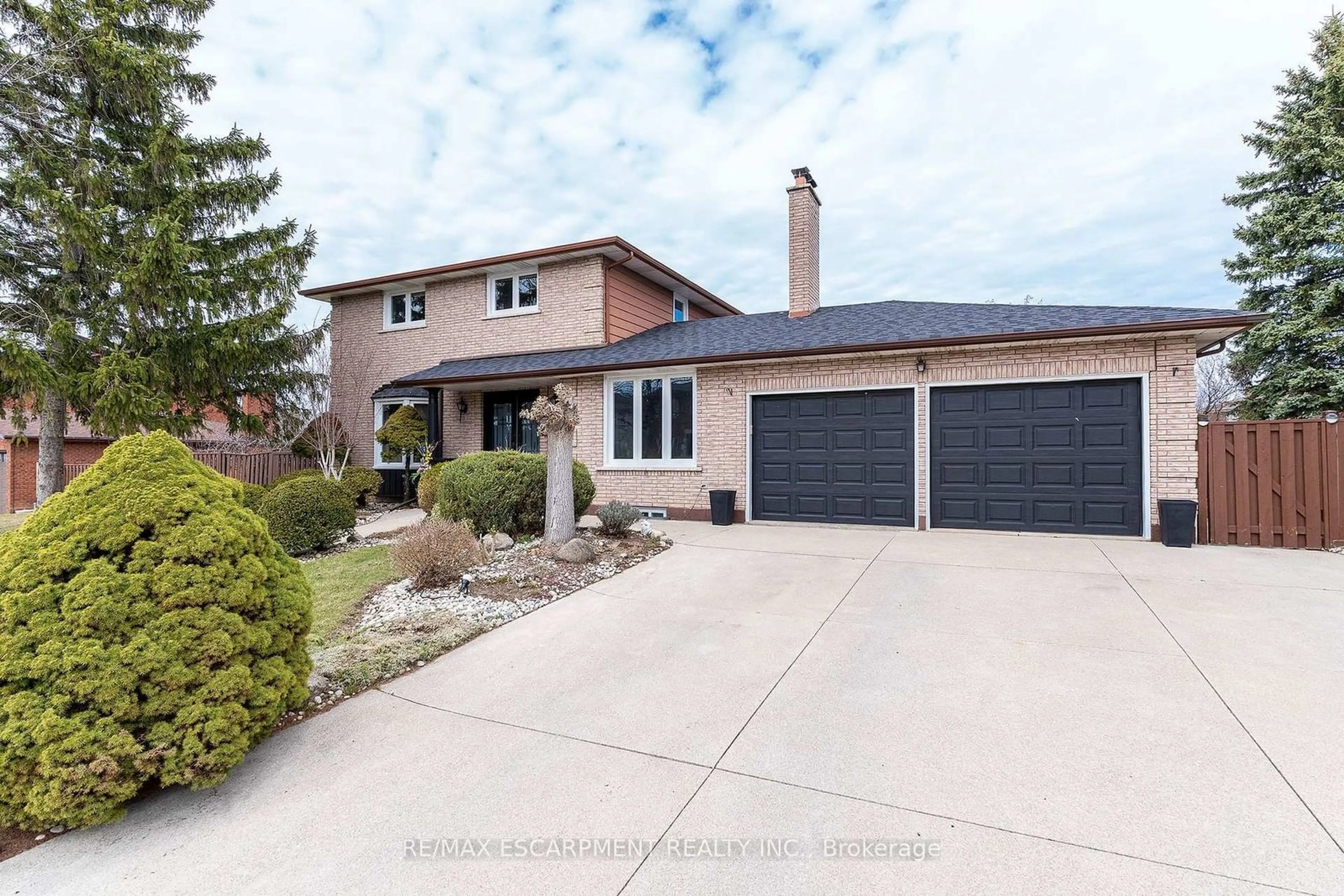 Home with brick exterior material, street for 87 Monte Dr, Hamilton Ontario L8G 4M4