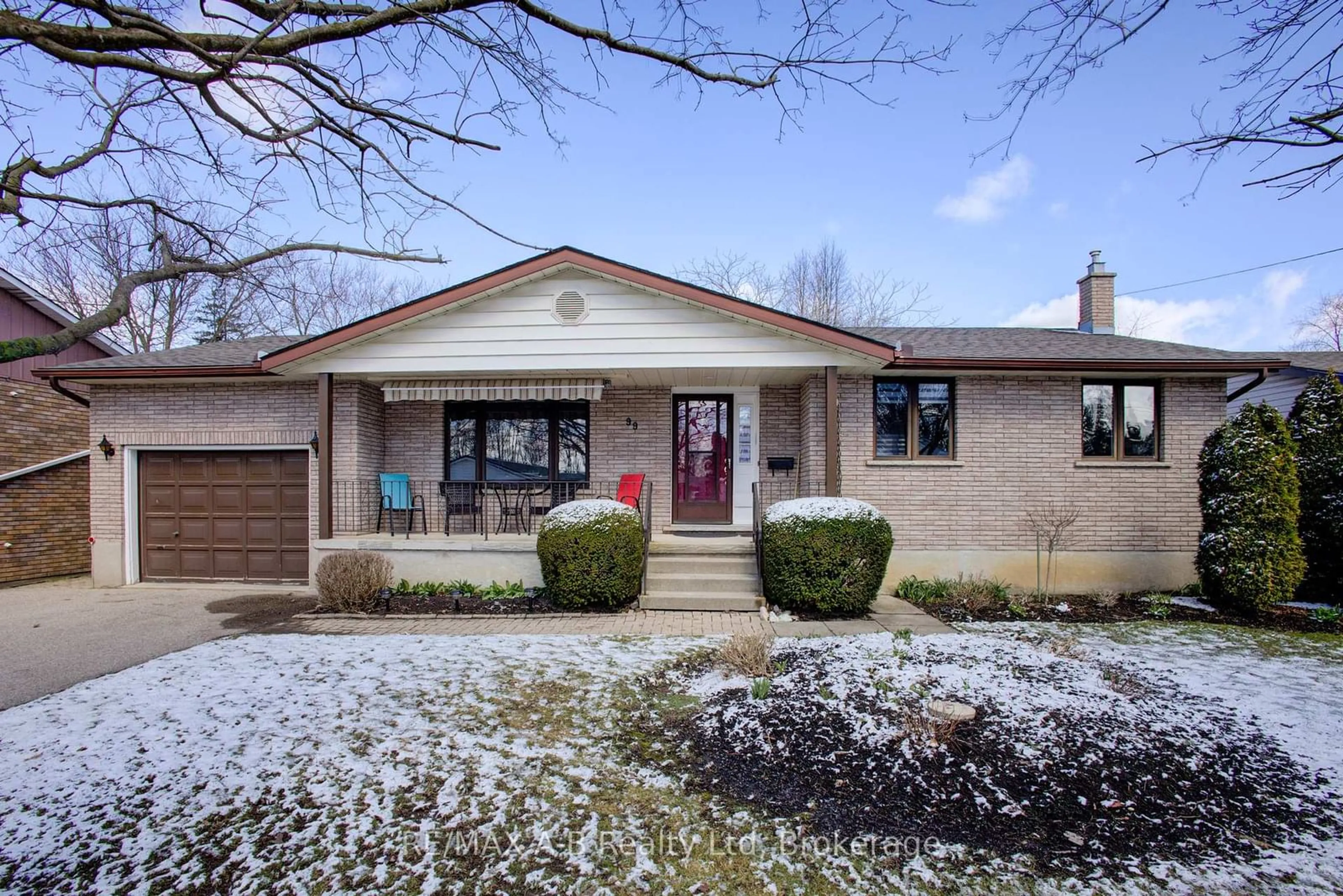 Home with brick exterior material, street for 99 Decew Street East St, East Zorra-Tavistock Ontario N0B 2R0