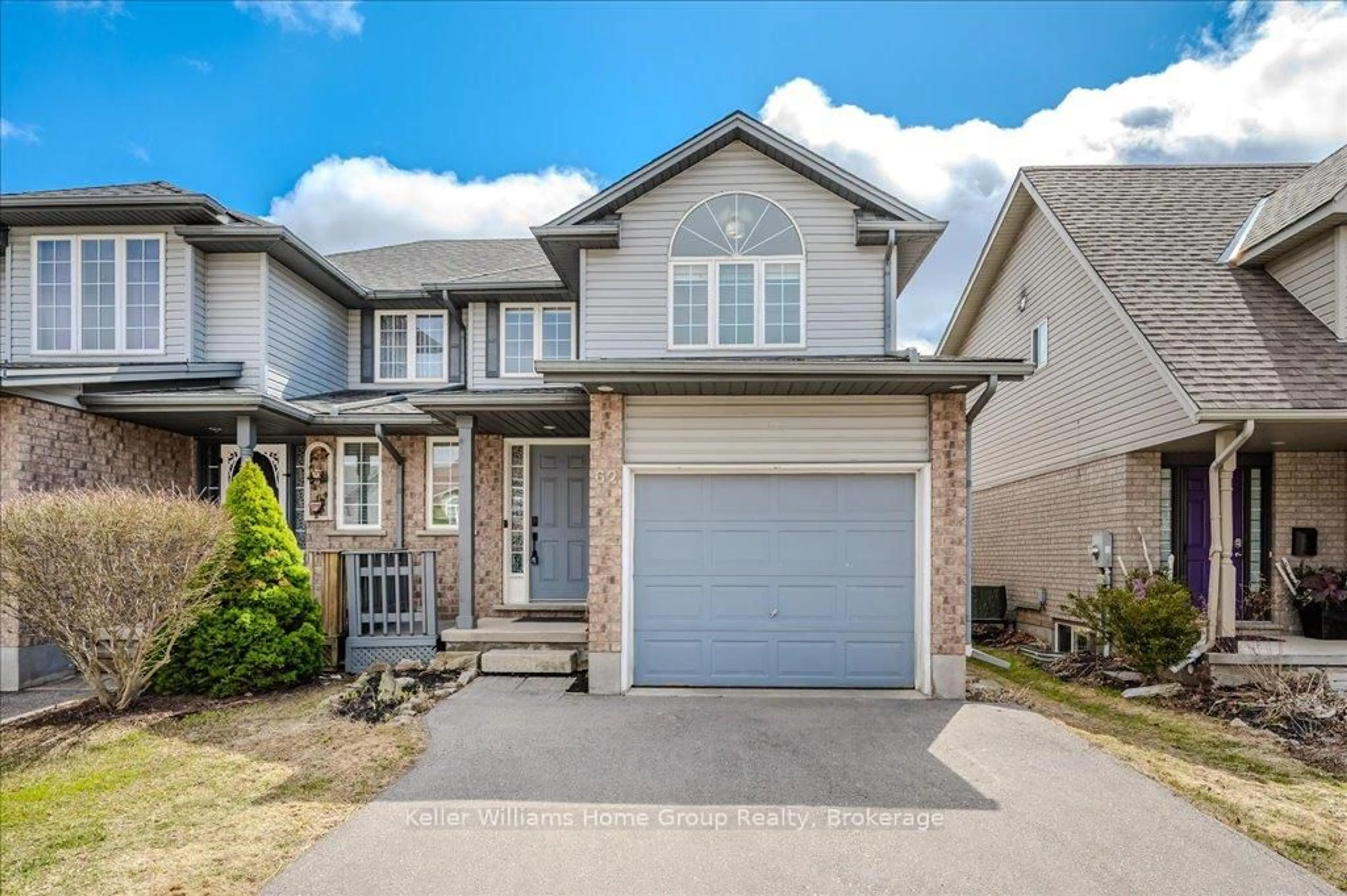 Home with vinyl exterior material, street for 62 Kearney St, Guelph Ontario N1E 7H4