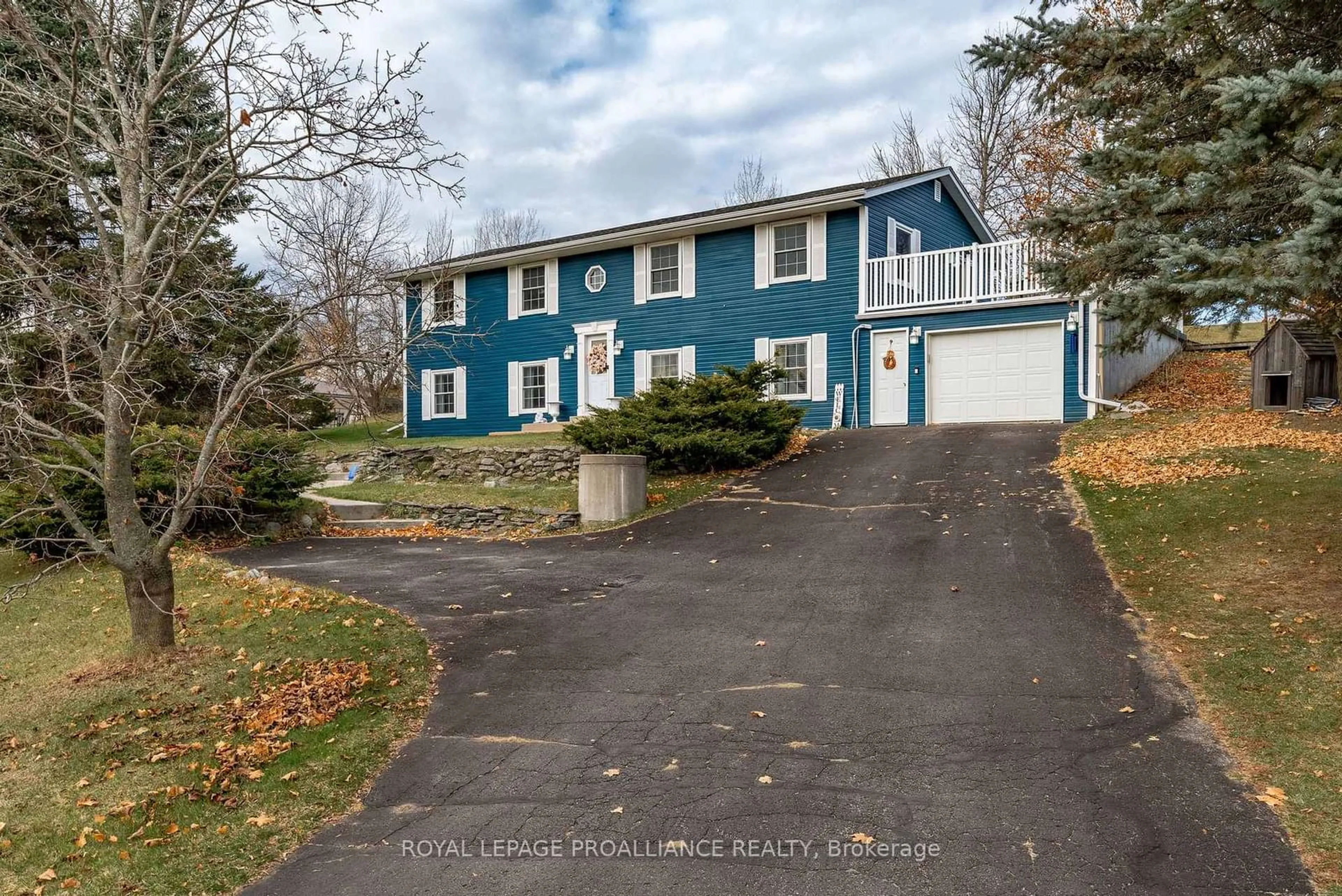 Home with vinyl exterior material, street for 1492 County Rd 5 N/A, Hastings Ontario K0K 2C0
