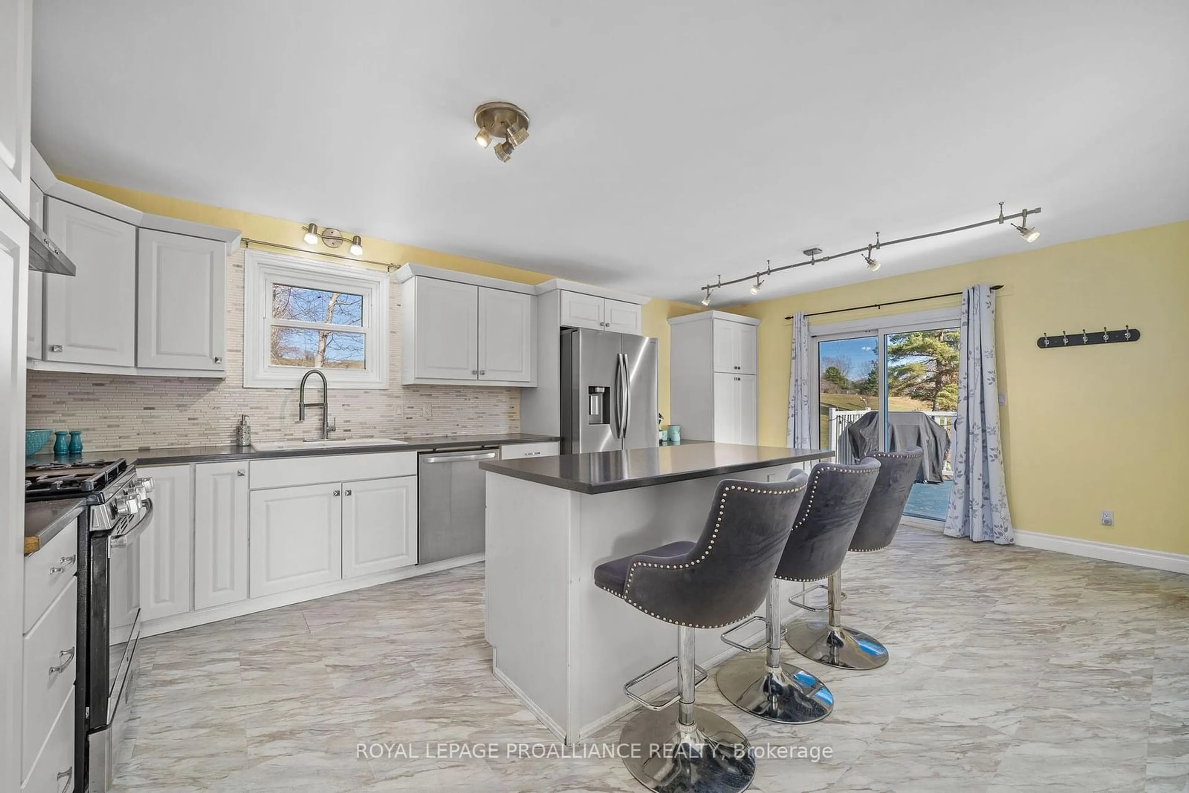 Open concept kitchen, ceramic/tile floor for 1492 County Rd 5 N/A, Hastings Ontario K0K 2C0