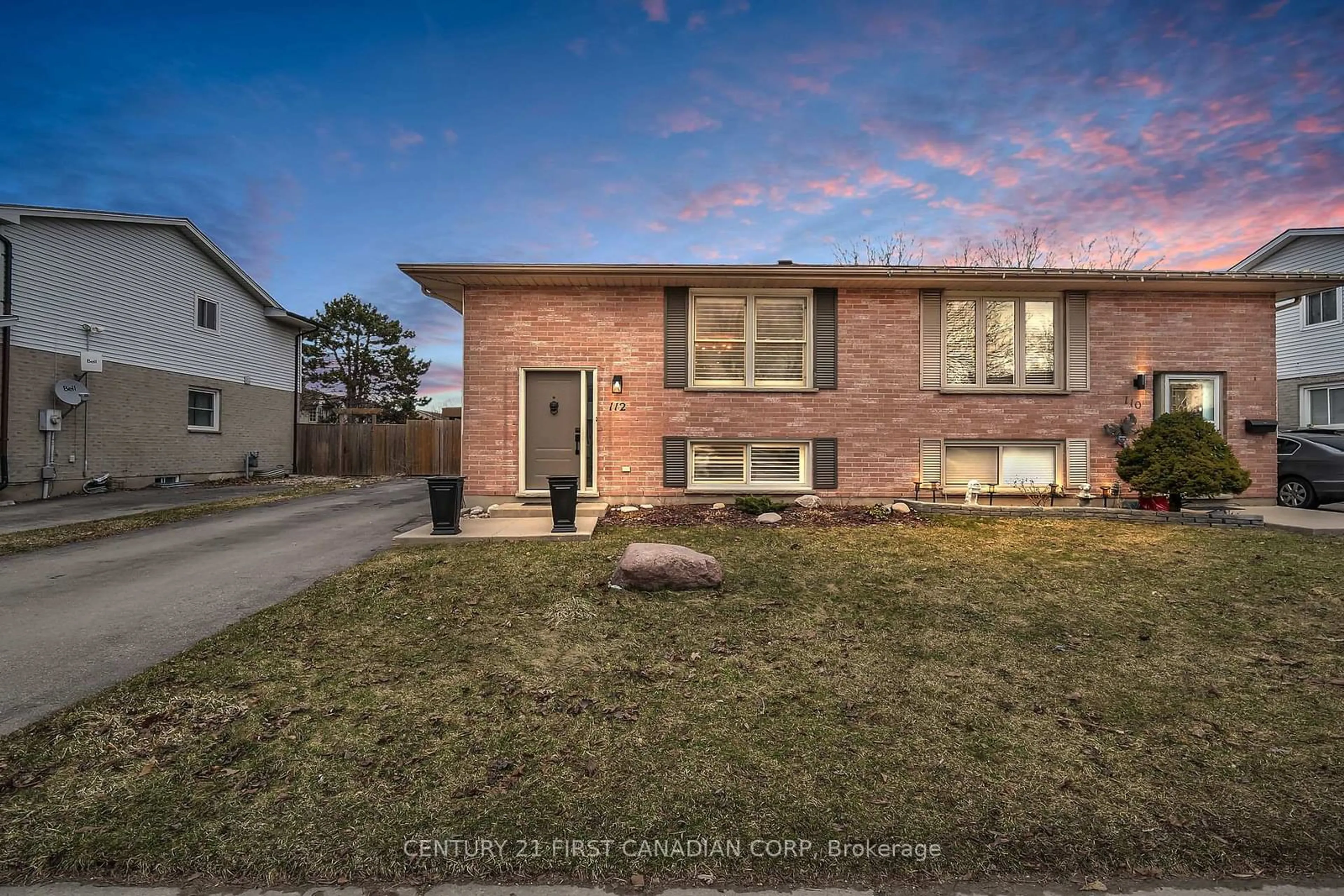 Home with brick exterior material, street for 112 Bonaventure Dr, London East Ontario N5V 4A7