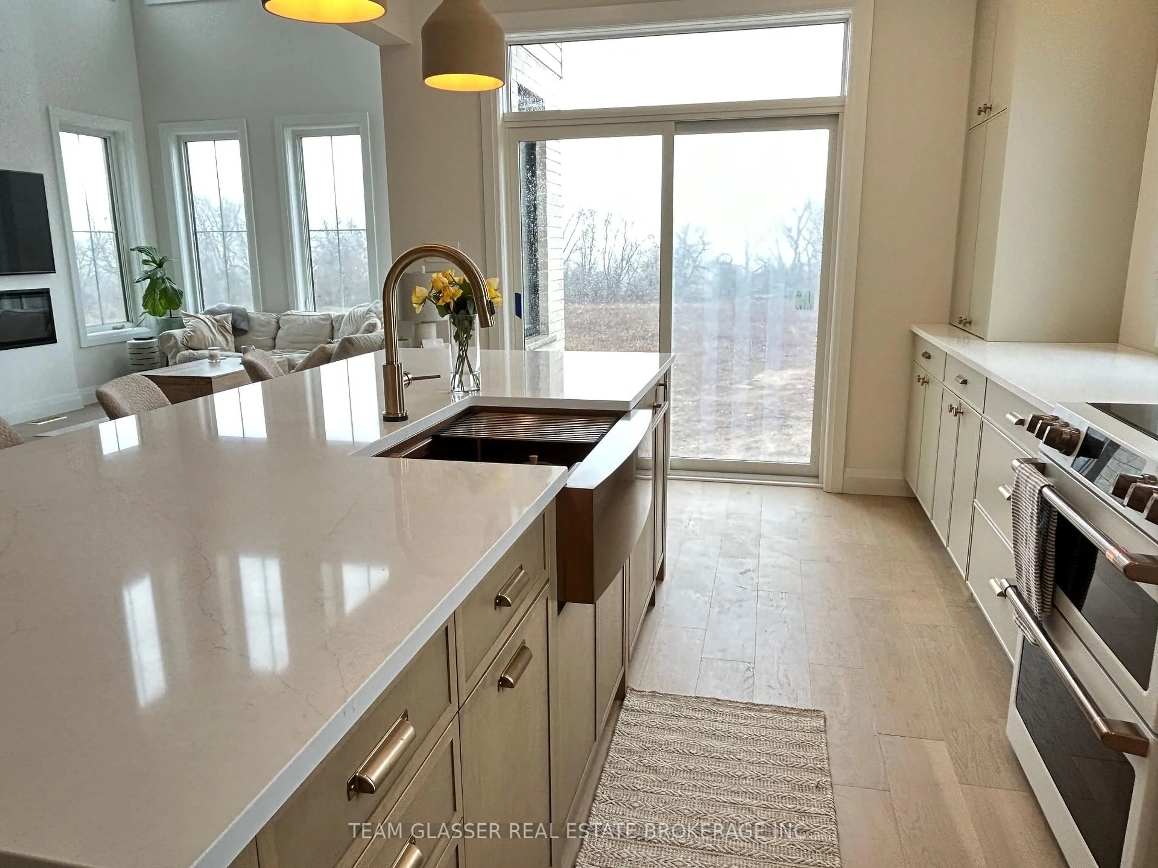 Contemporary kitchen, ceramic/tile floor for 79 Allister Dr #Lot 20, Middlesex Centre Ontario N0L 1R0