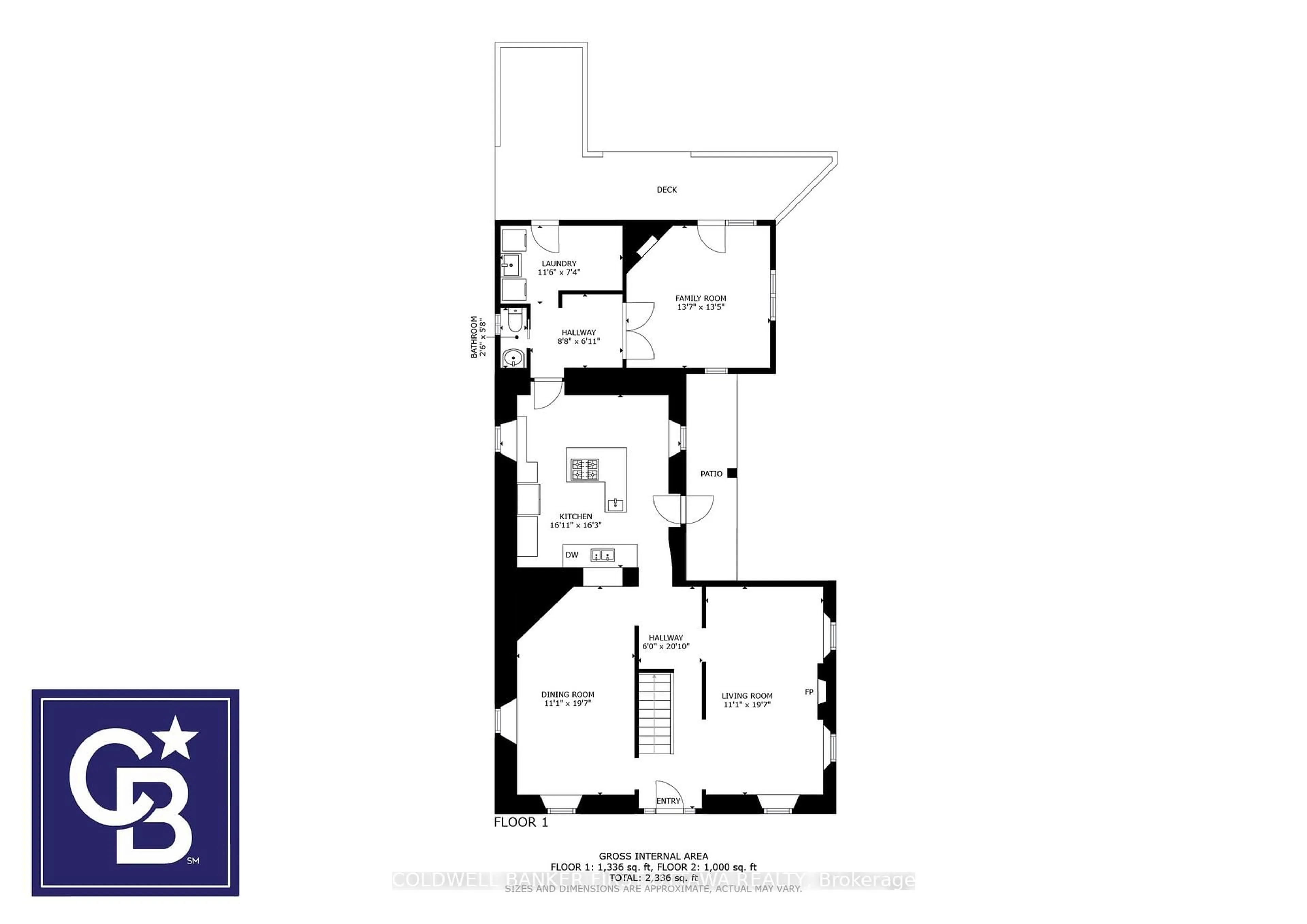 Floor plan for 28 South St, Drummond/North Elmsley Ontario K7H 2G1
