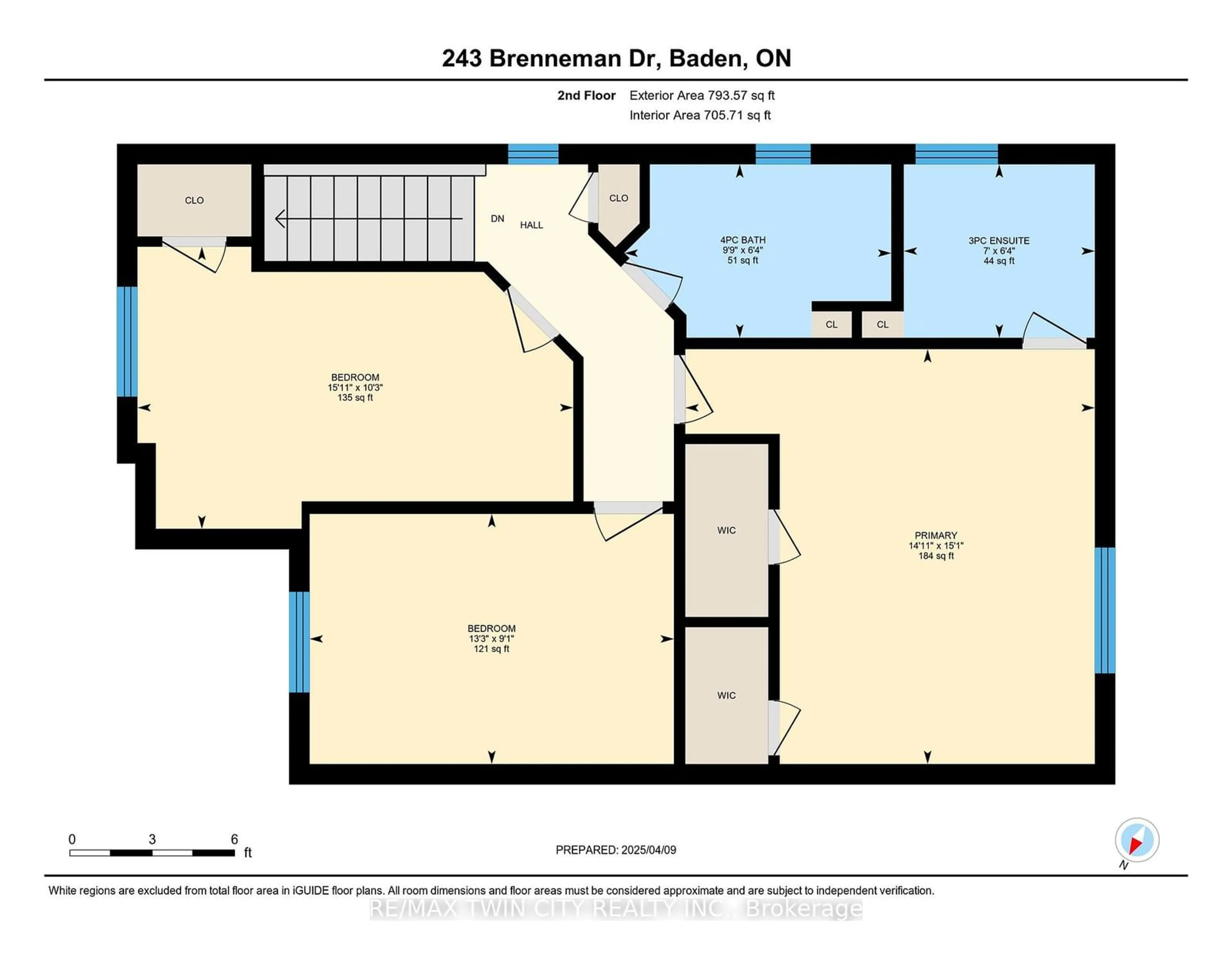 Floor plan for 243 Brenneman Dr, Wilmot Ontario N3A 4N2