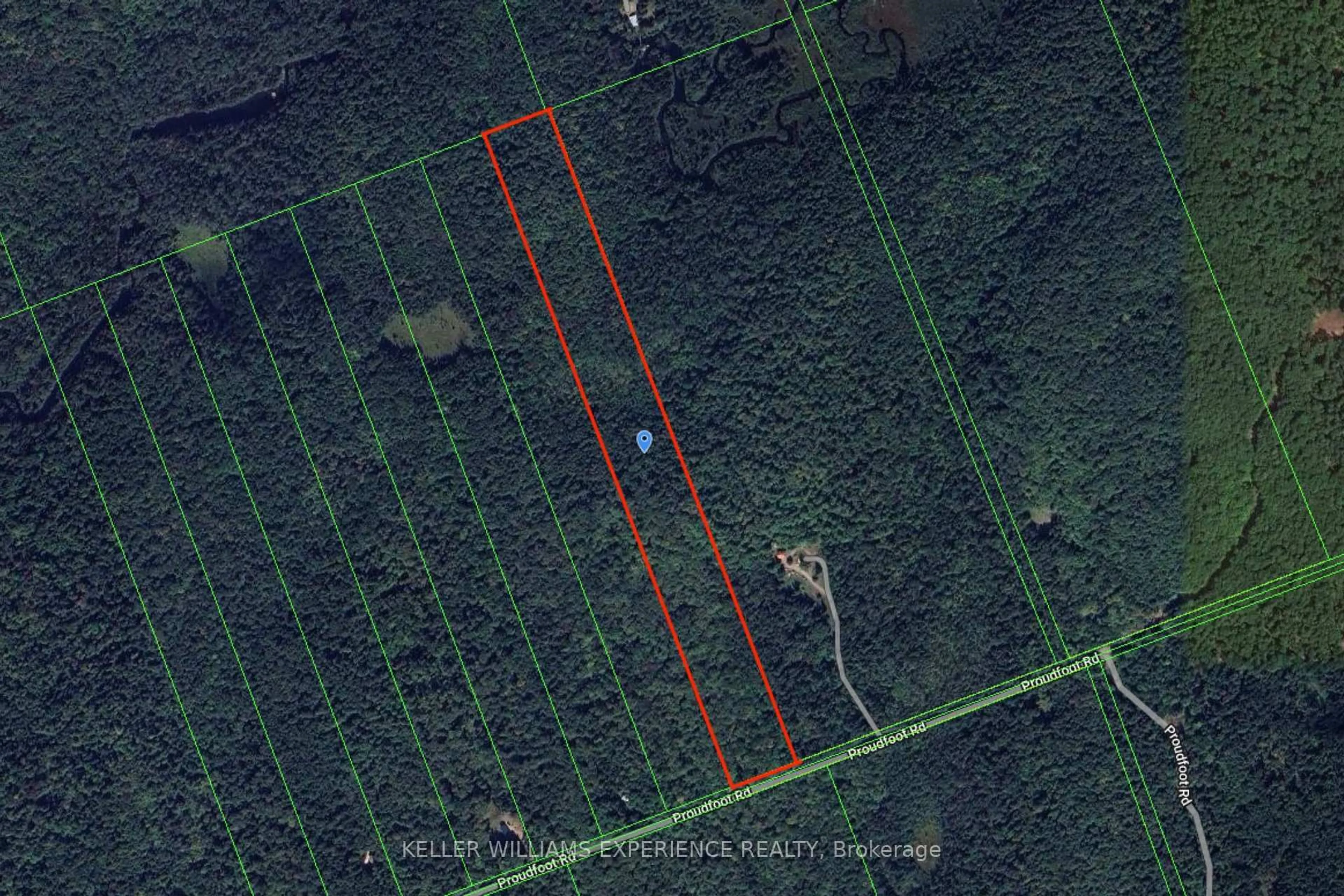 A pic from outside/outdoor area/front of a property/back of a property/a pic from drone, forest/trees view for 320 Proudfoot Rd, Joly Ontario P0A 1Z0
