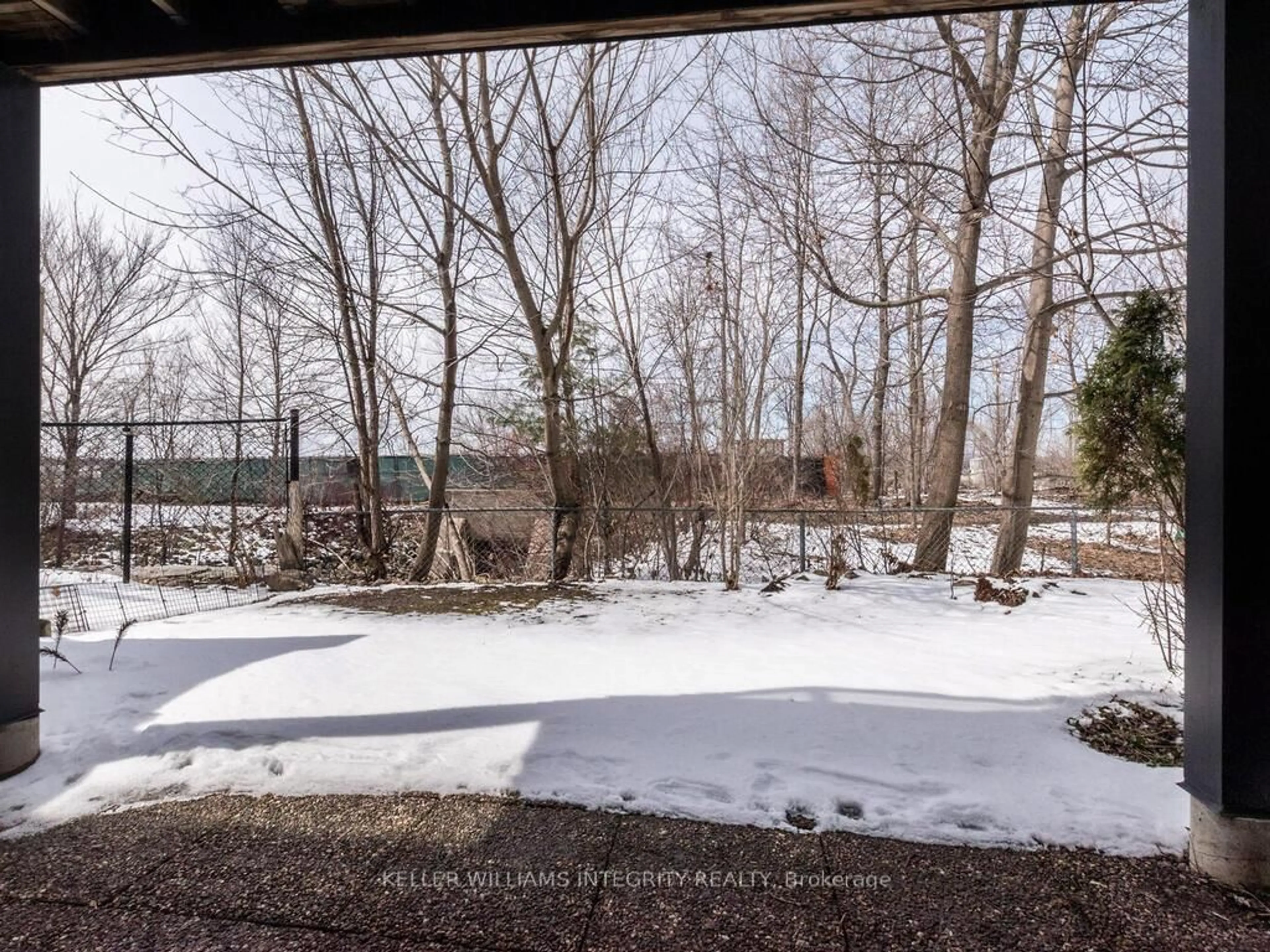 Patio, forest/trees view for 655 Richmond Rd #27, Ottawa Ontario K2A 3Y3