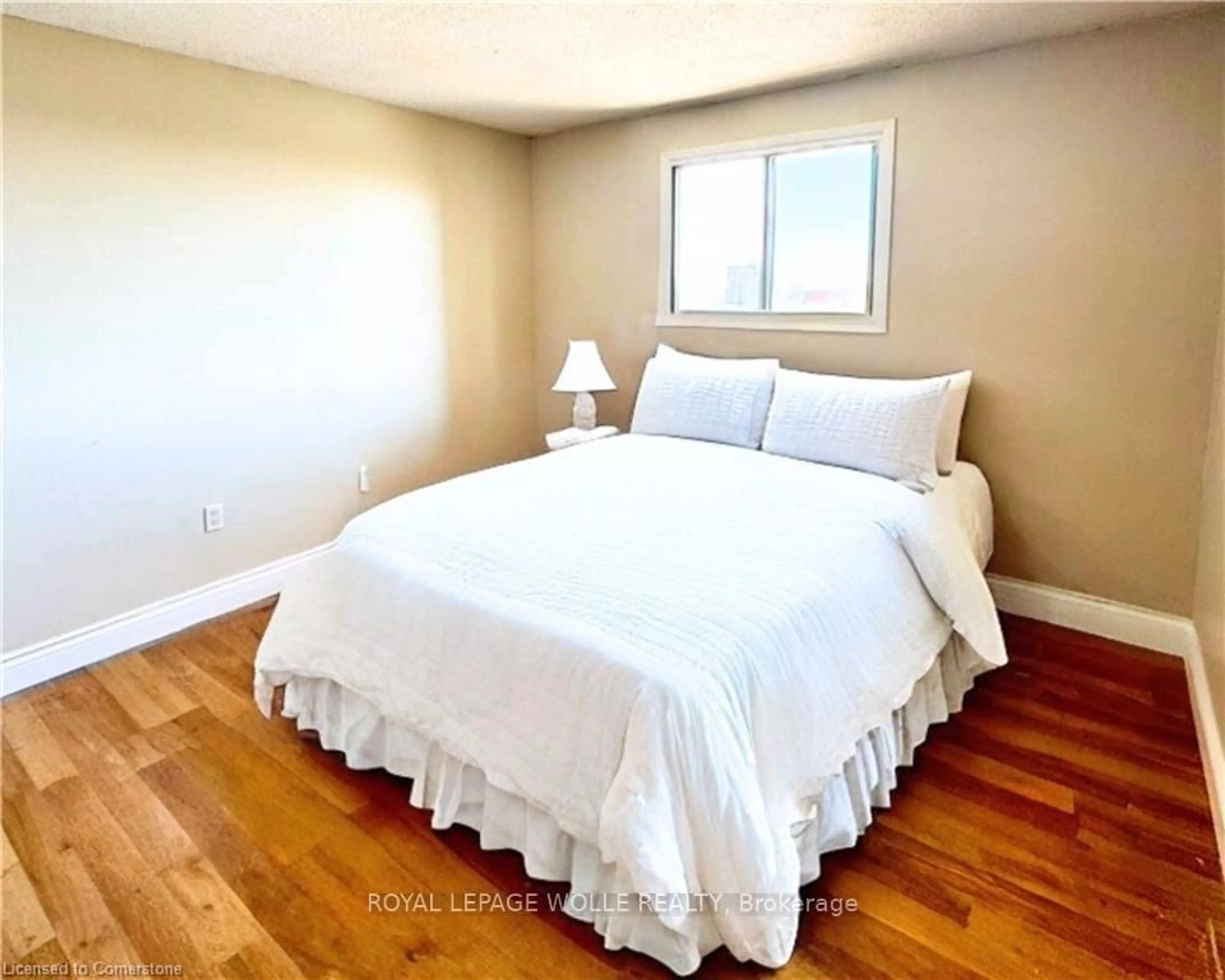 Bedroom with bed, unknown for 64 Benton St #1201, Kitchener Ontario N2G 4L9