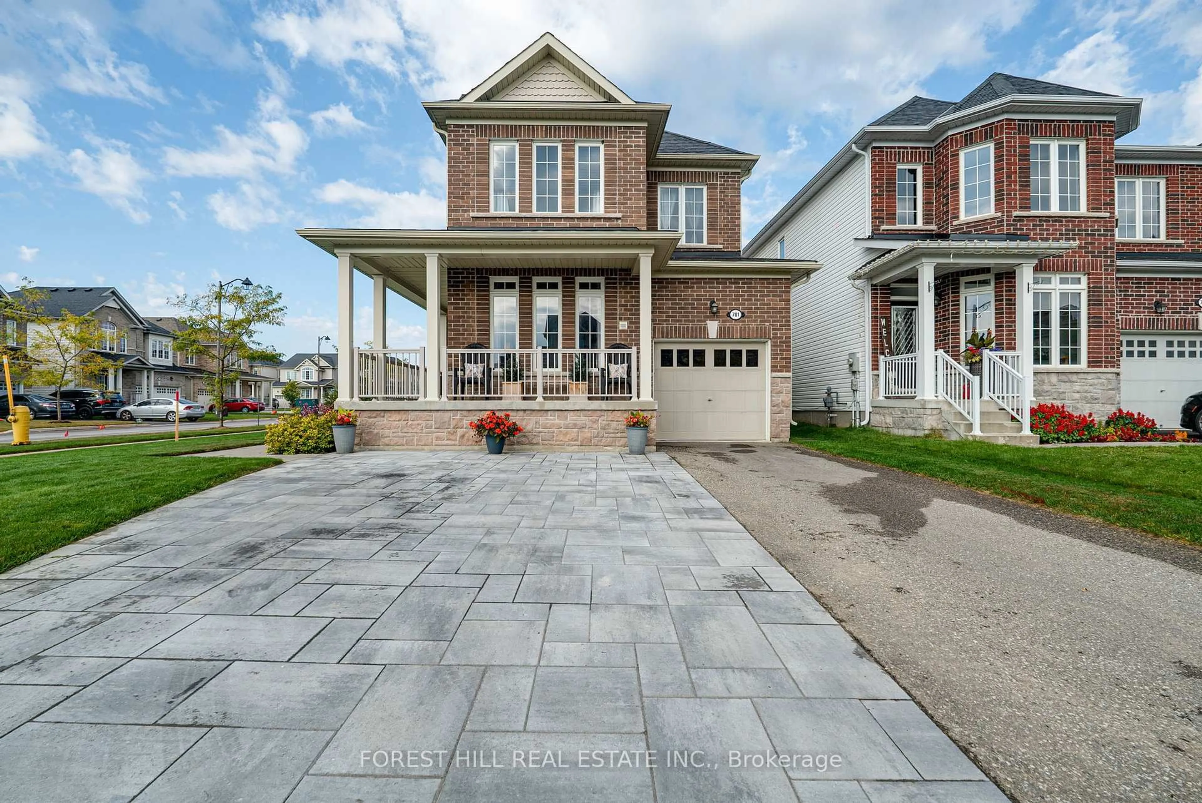 Home with brick exterior material, street for 701 Cook Cres, Shelburne Ontario L9V 3V6
