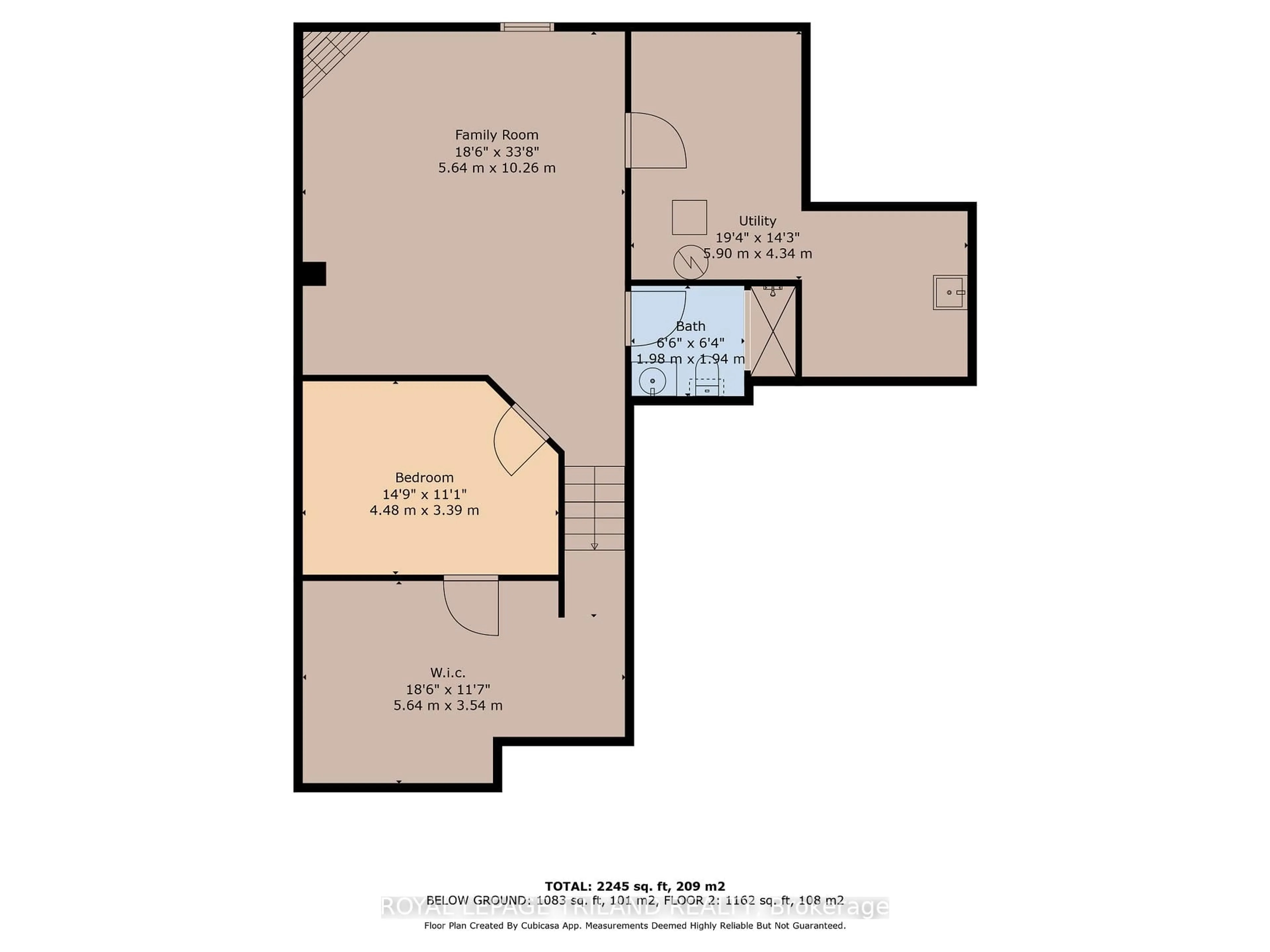 Floor plan for 122 Sherwood Forest Sq #2, London North Ontario N6G 5G8