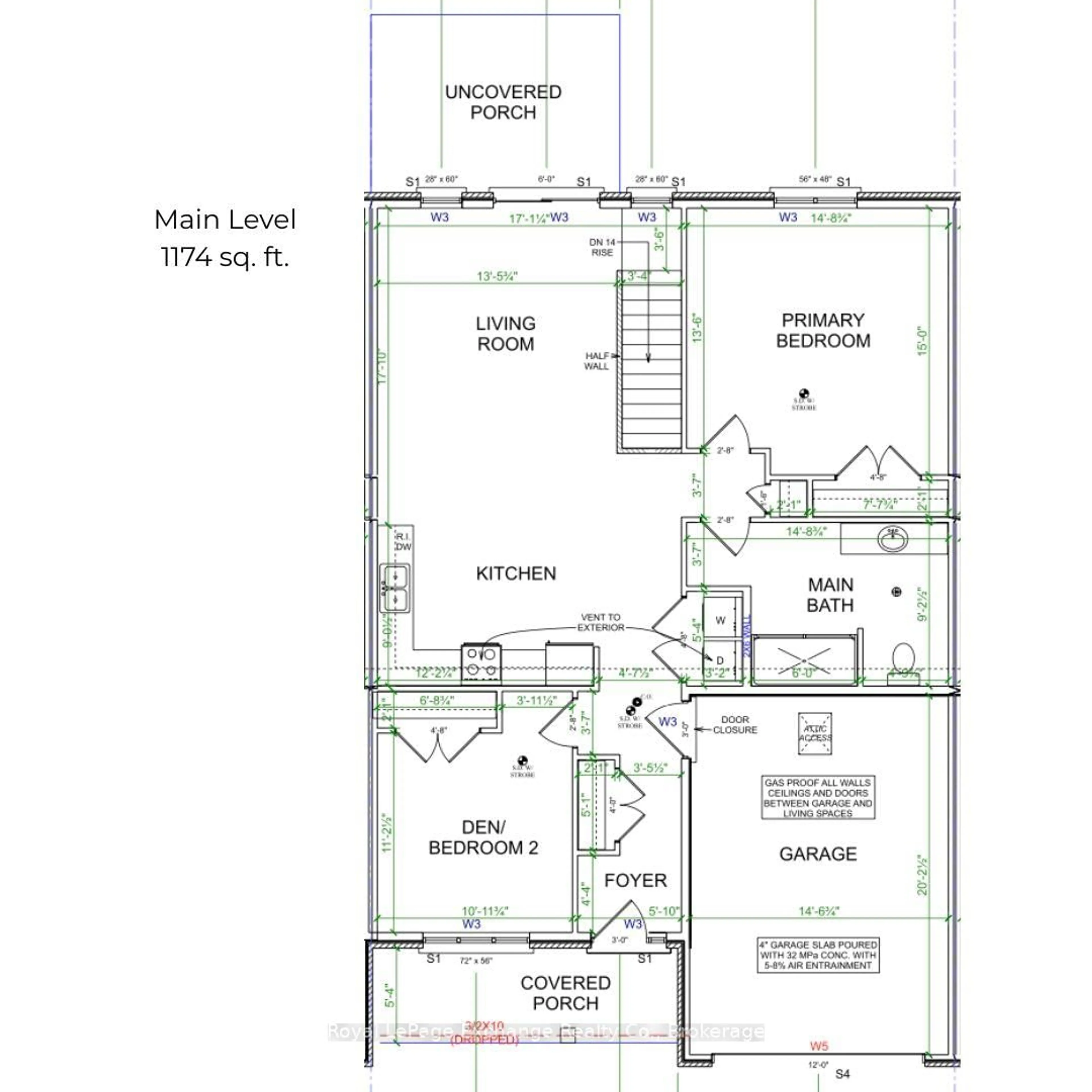 Floor plan for 443 Park St, West Grey Ontario N0G 1R0