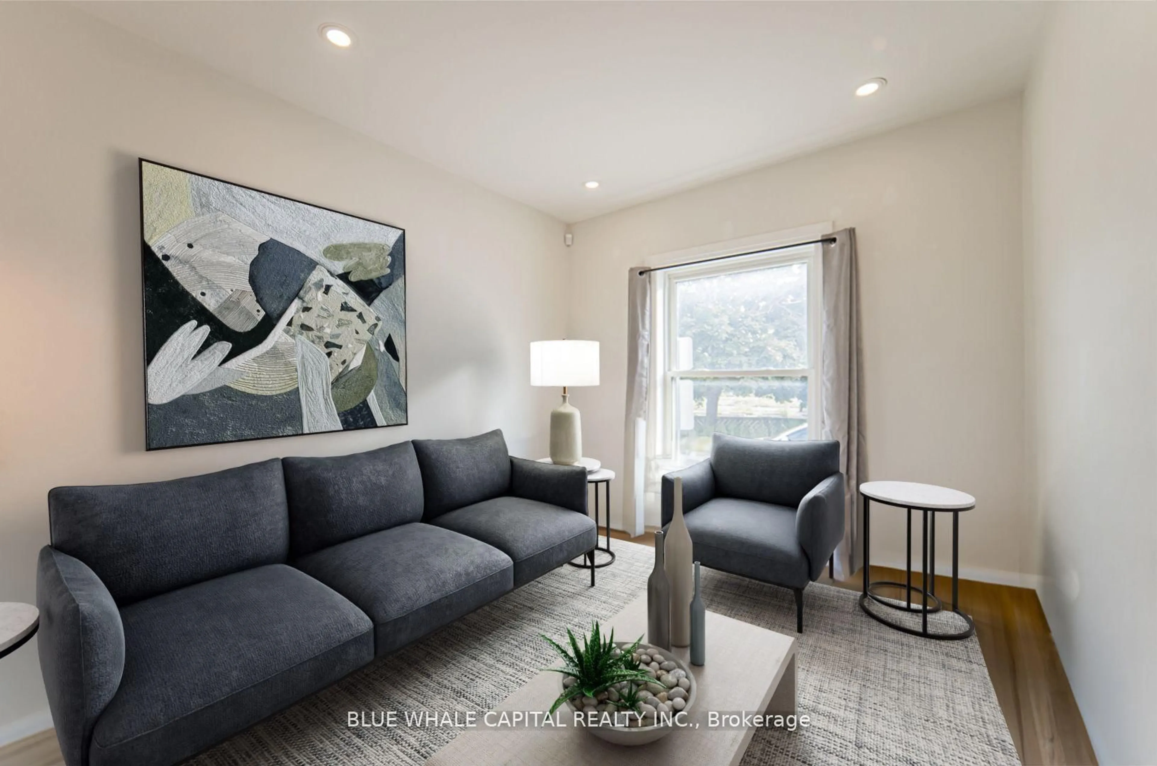 Living room with furniture, unknown for 1 Prince St, St. Catharines Ontario L2R 3X6