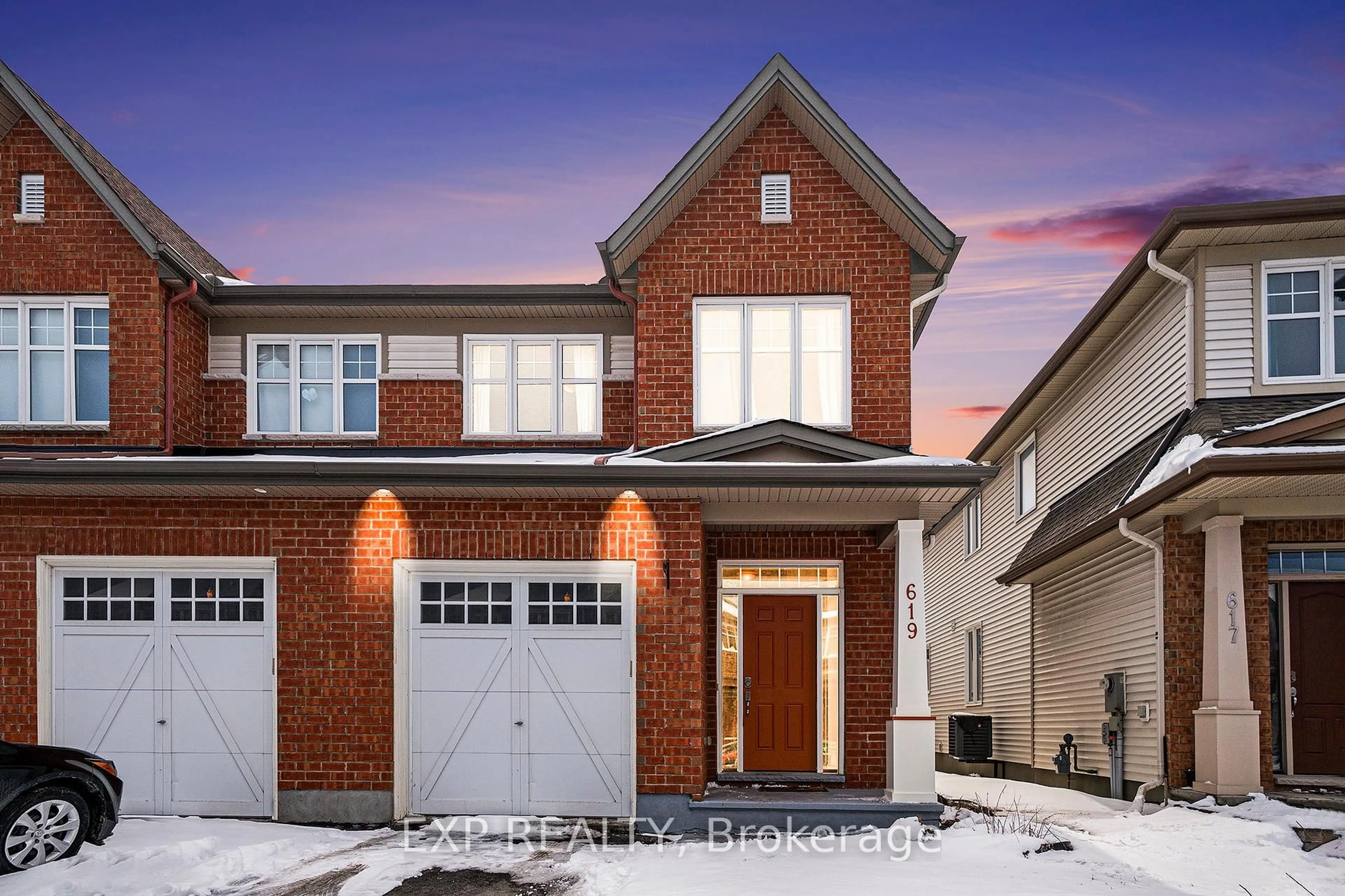 Home with brick exterior material, street for 619 Moorpark Ave, Ottawa Ontario K2M 0B6