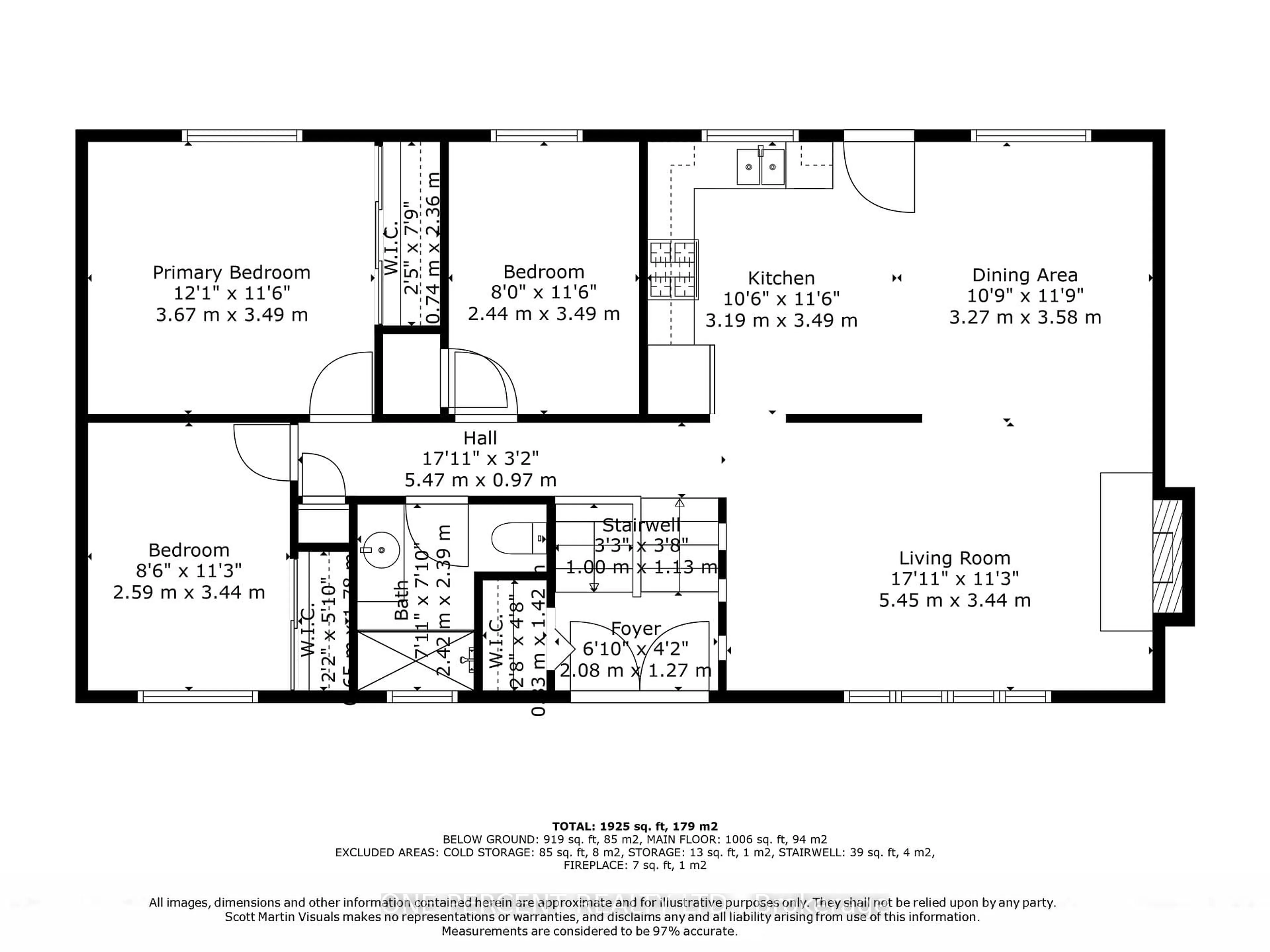 Floor plan for 5 Lyall St, Ottawa Ontario K2E 5G8