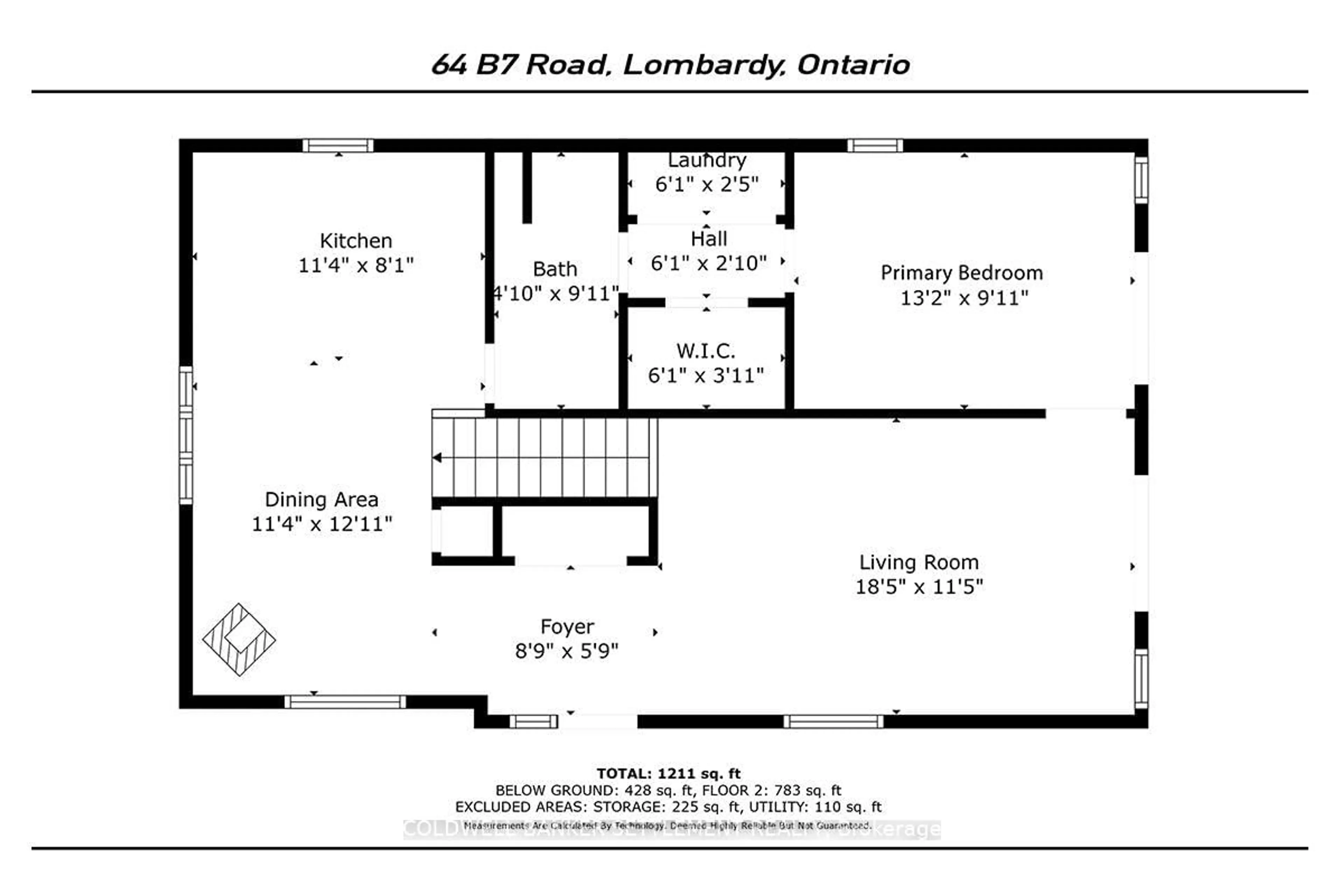 Floor plan for 64 B7 Rd, Rideau Lakes Ontario K0G 1L0